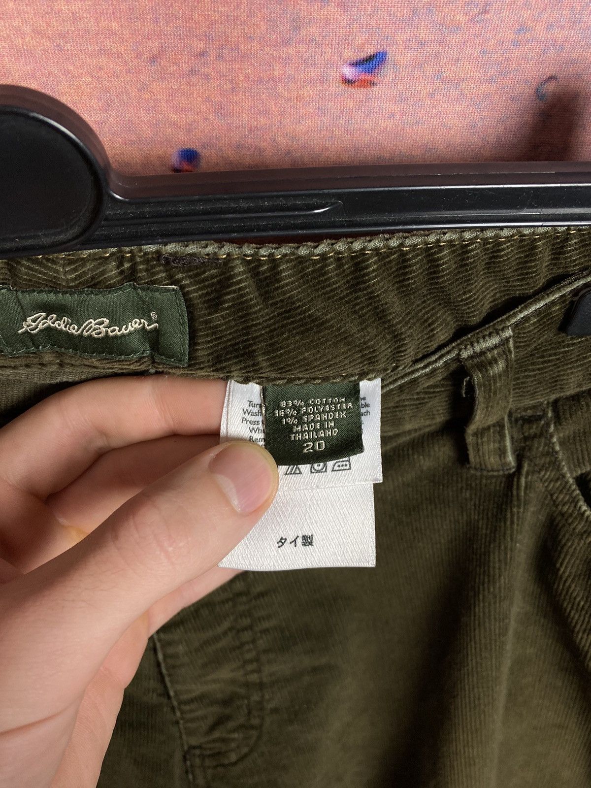 Eddie Bauer Eddie Bauer 90s vintage corduroy pants Size US 36 / EU 52 - 5 Thumbnail
