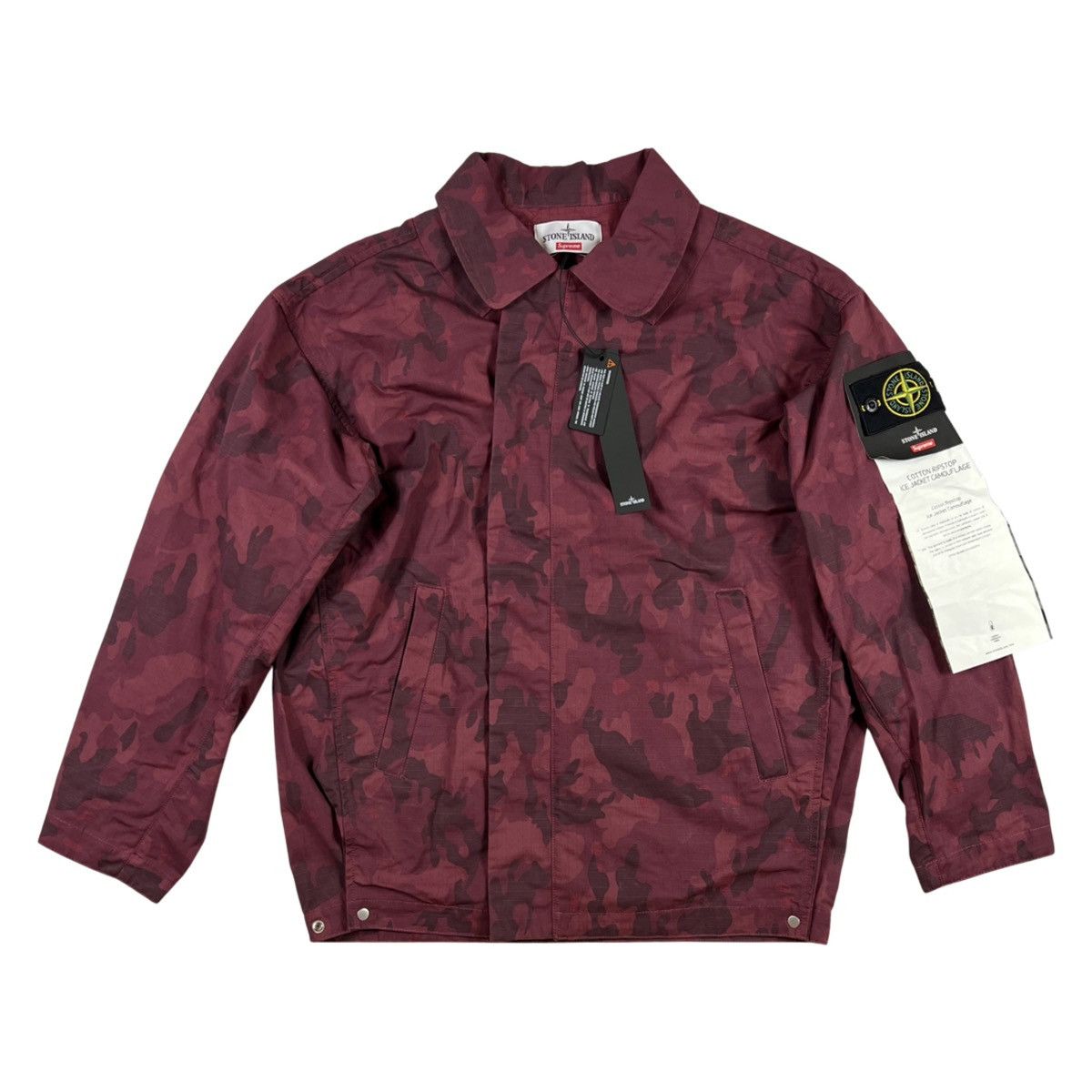 Stone island supreme SS22 ice camo jacket