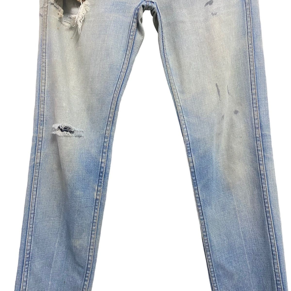 Levi's Vintage Levis 606 Big E Super Skinny Grunge Jeans Ramones Size US 29 - 7 Thumbnail