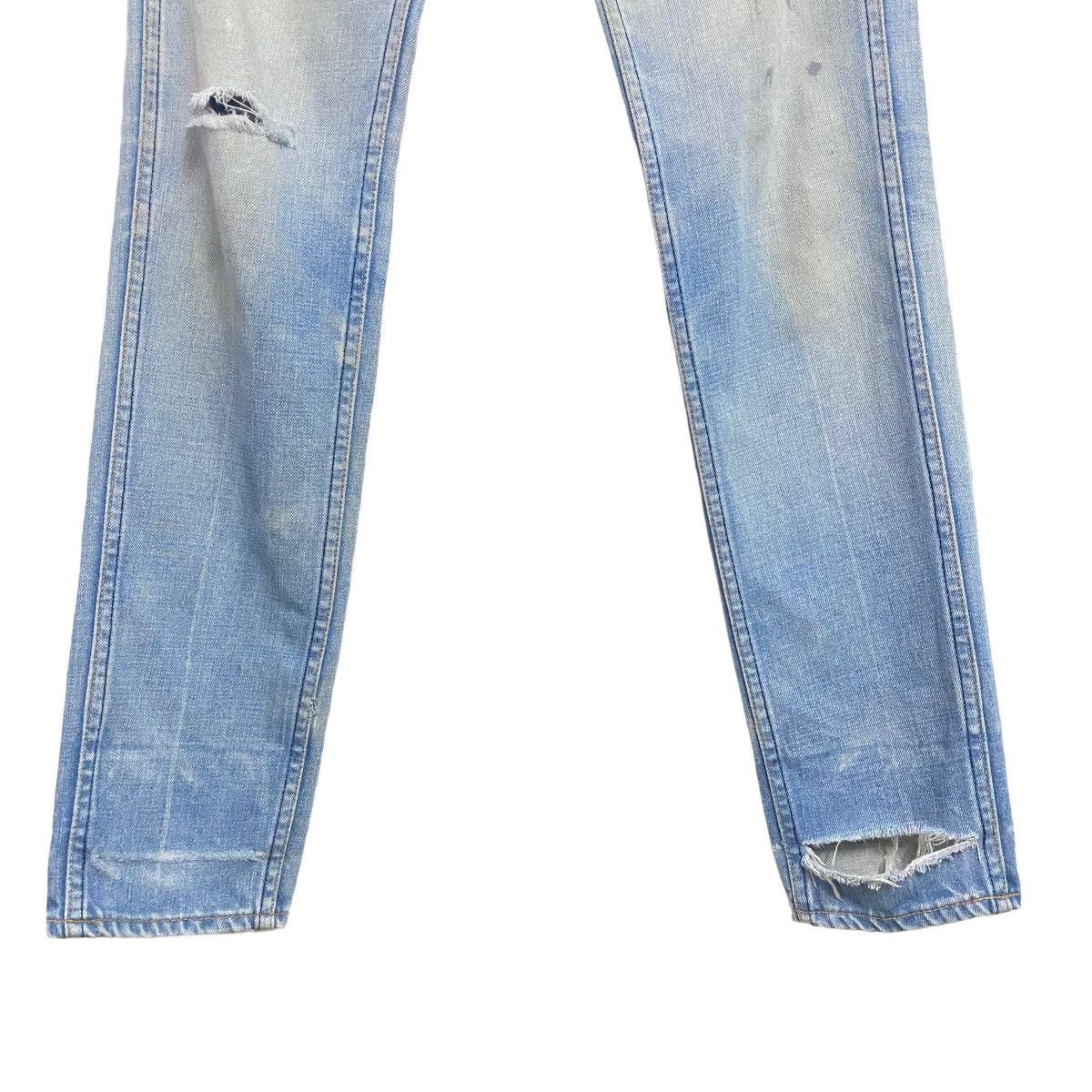 Levi's Vintage Levis 606 Big E Super Skinny Grunge Jeans Ramones Size US 29 - 8 Thumbnail