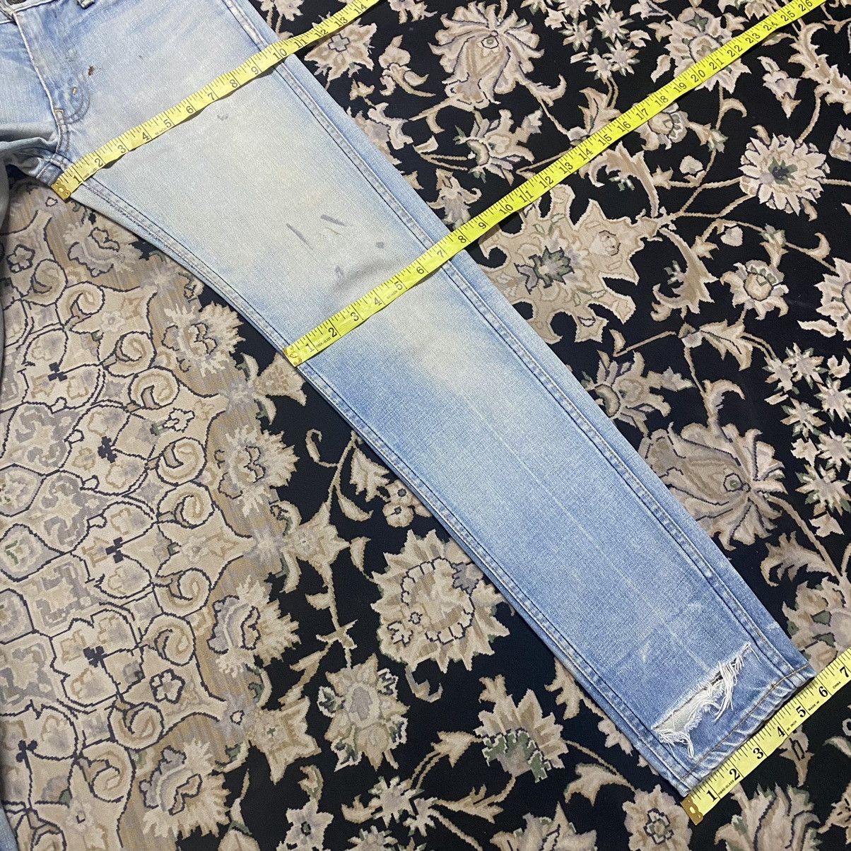 Levi's Vintage Levis 606 Big E Super Skinny Grunge Jeans Ramones Size US 29 - 21 Thumbnail