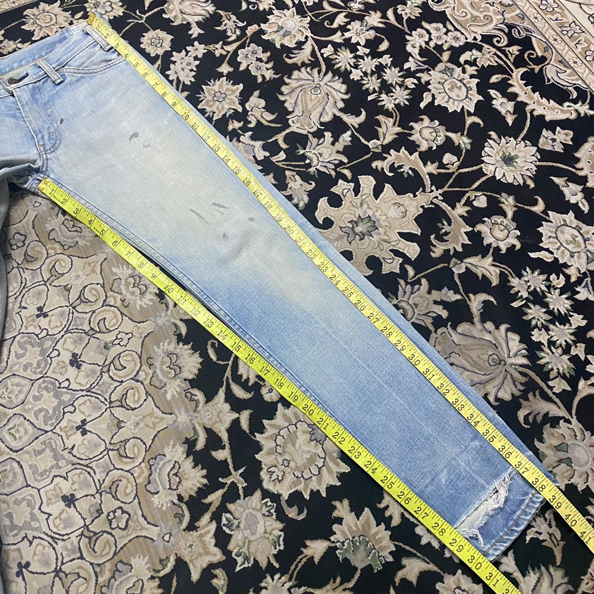 Levi's Vintage Levis 606 Big E Super Skinny Grunge Jeans Ramones Size US 29 - 20 Thumbnail