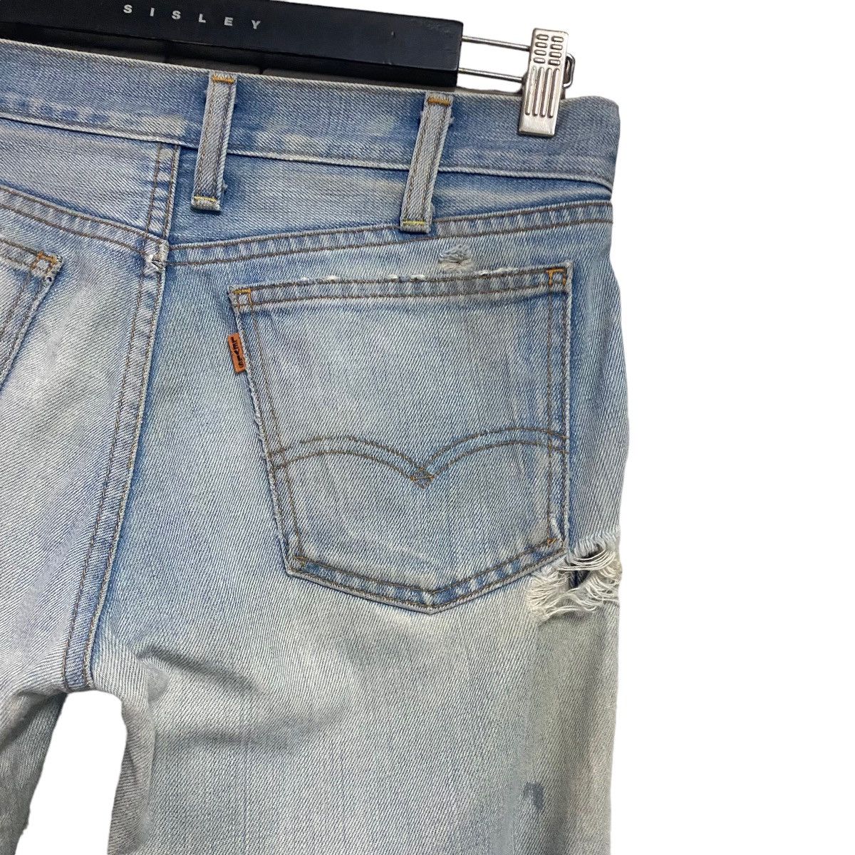 Levi's Vintage Levis 606 Big E Super Skinny Grunge Jeans Ramones Size US 29 - 9 Thumbnail