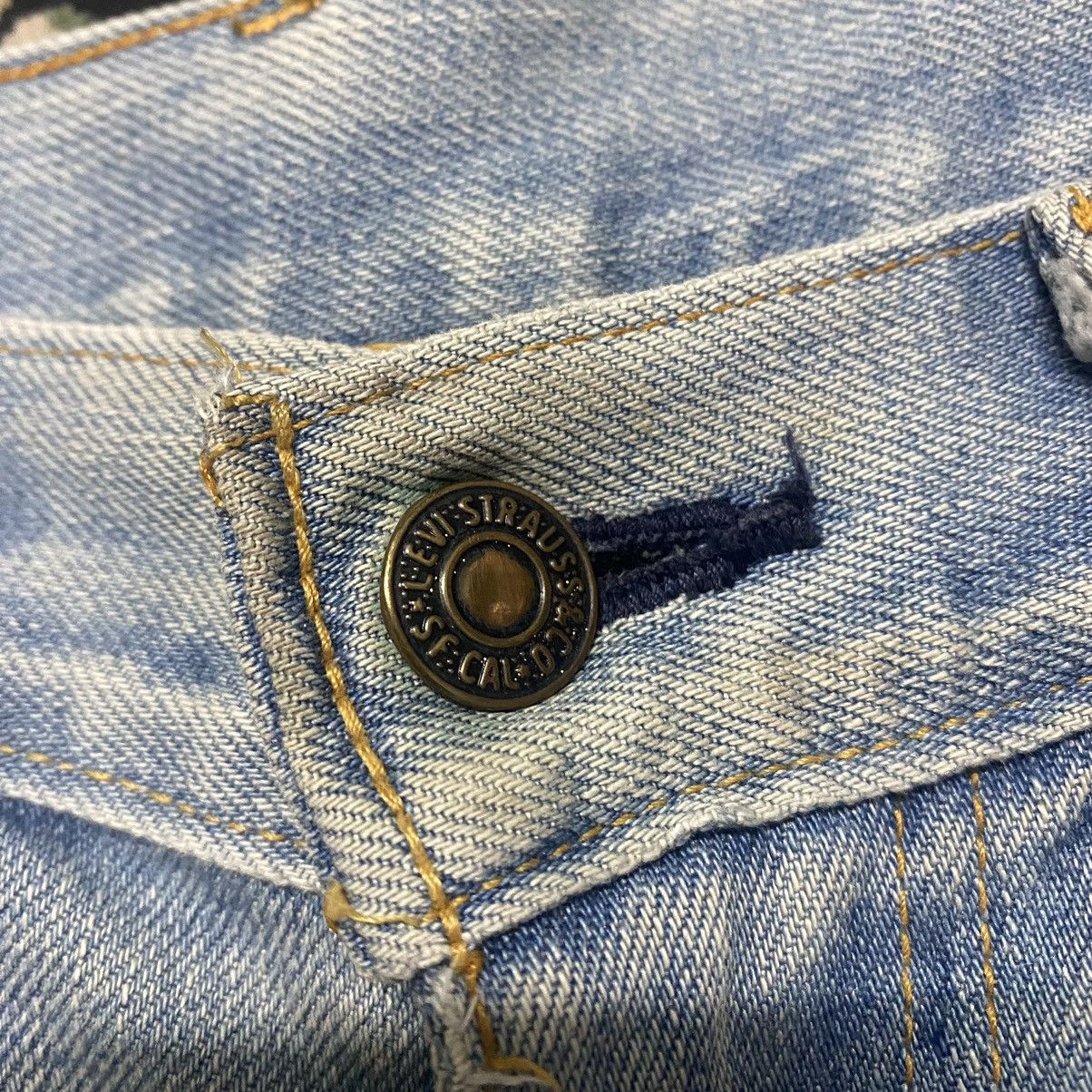 Levi's Vintage Levis 606 Big E Super Skinny Grunge Jeans Ramones Size US 29 - 16 Thumbnail