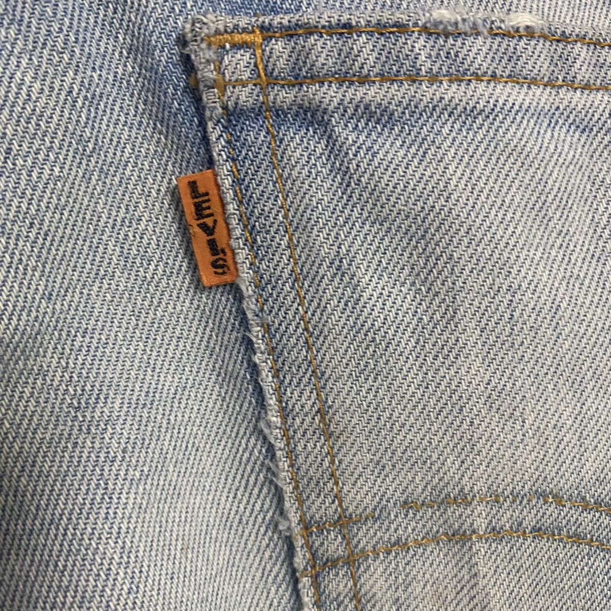 Levi's Vintage Levis 606 Big E Super Skinny Grunge Jeans Ramones Size US 29 - 14 Thumbnail