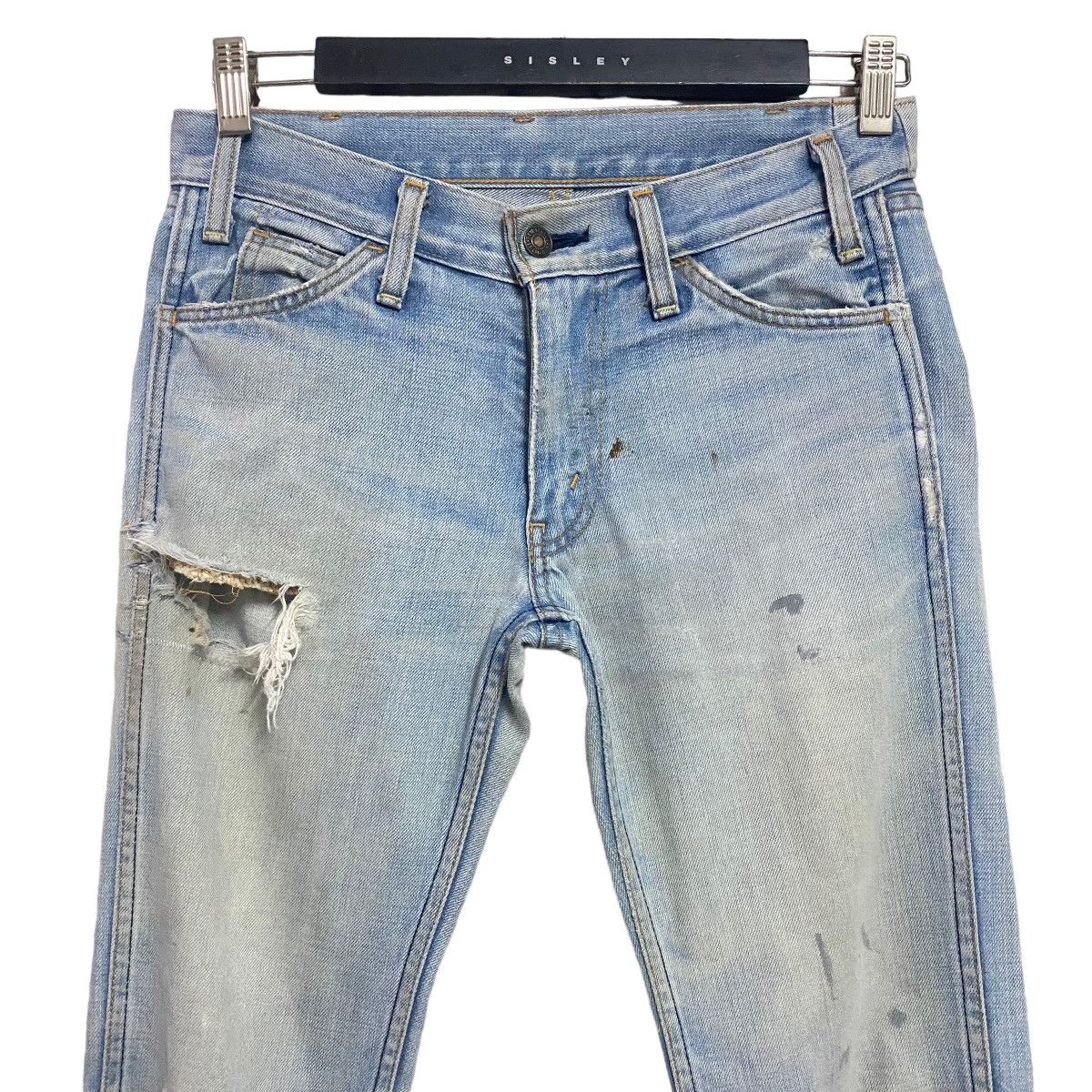 Levi's Vintage Levis 606 Big E Super Skinny Grunge Jeans Ramones Size US 29 - 4 Thumbnail