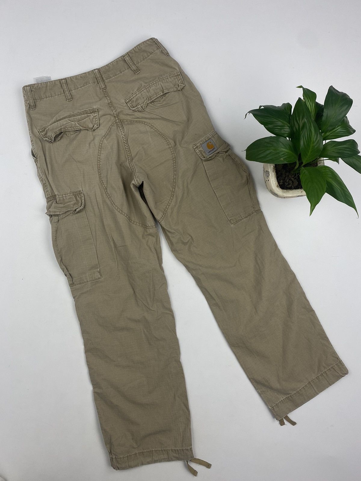Carhartt Vintage Carhartt WIP Cargo Pants Travis Scott Style Size US 29 - 2 Thumbnail