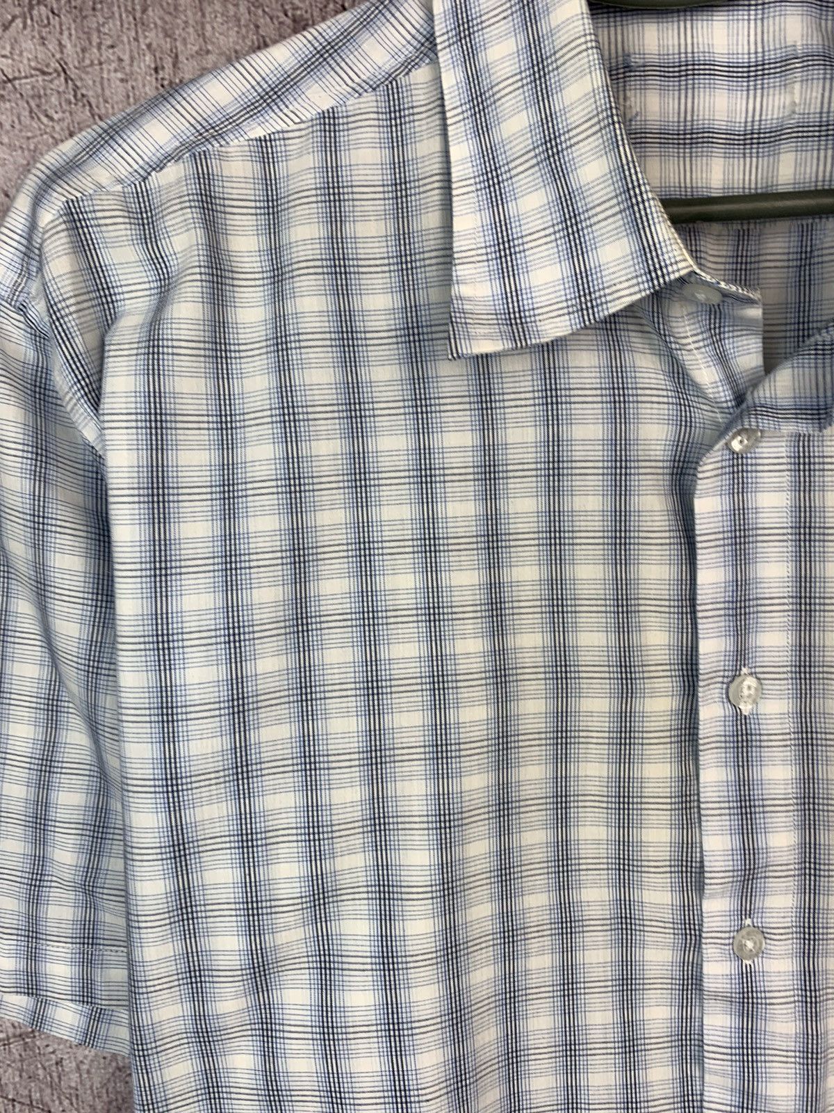 Vintage × Yves Saint Laurent Vintage Yves Saint Laurent YSL Mens Short Sleeve Shirt Size US XL / EU 56 / 4 - 3 Thumbnail