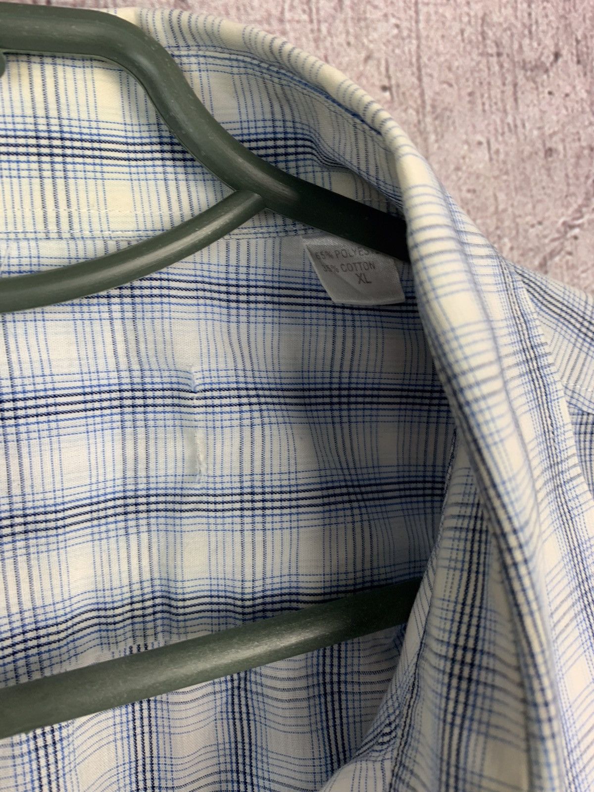 Vintage × Yves Saint Laurent Vintage Yves Saint Laurent YSL Mens Short Sleeve Shirt Size US XL / EU 56 / 4 - 7 Thumbnail