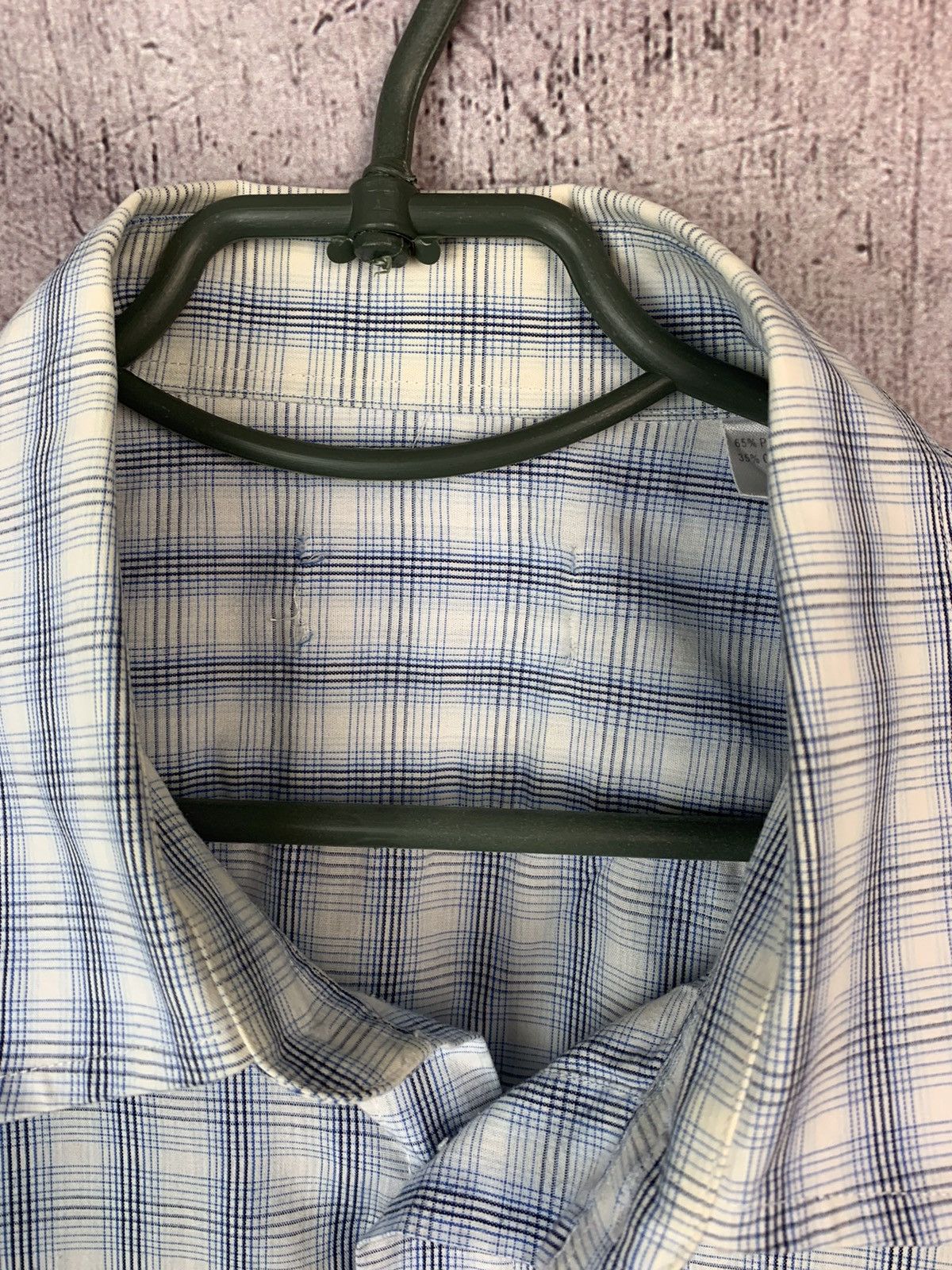 Vintage × Yves Saint Laurent Vintage Yves Saint Laurent YSL Mens Short Sleeve Shirt Size US XL / EU 56 / 4 - 6 Thumbnail