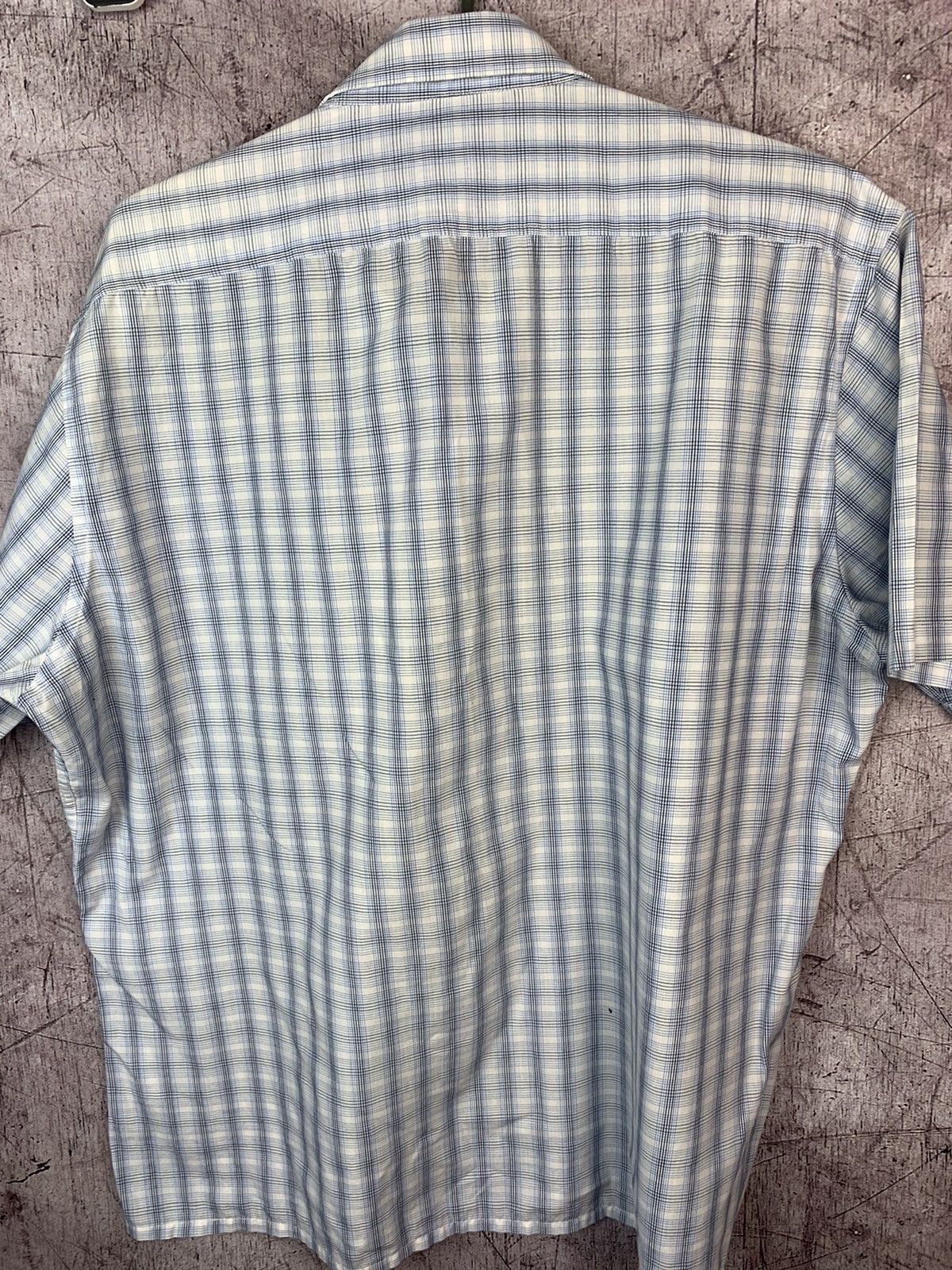 Vintage × Yves Saint Laurent Vintage Yves Saint Laurent YSL Mens Short Sleeve Shirt Size US XL / EU 56 / 4 - 8 Thumbnail