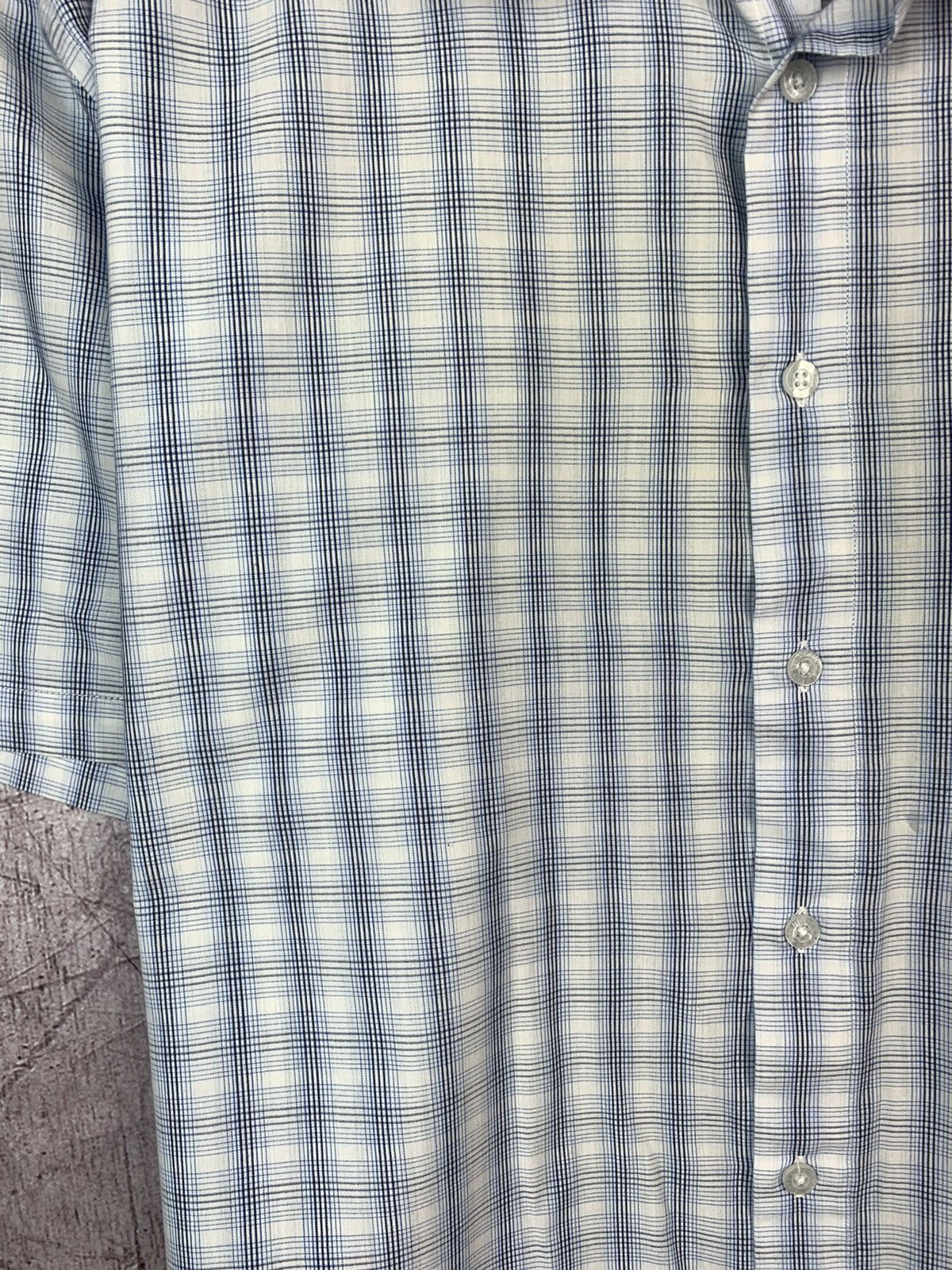 Vintage × Yves Saint Laurent Vintage Yves Saint Laurent YSL Mens Short Sleeve Shirt Size US XL / EU 56 / 4 - 2 Thumbnail