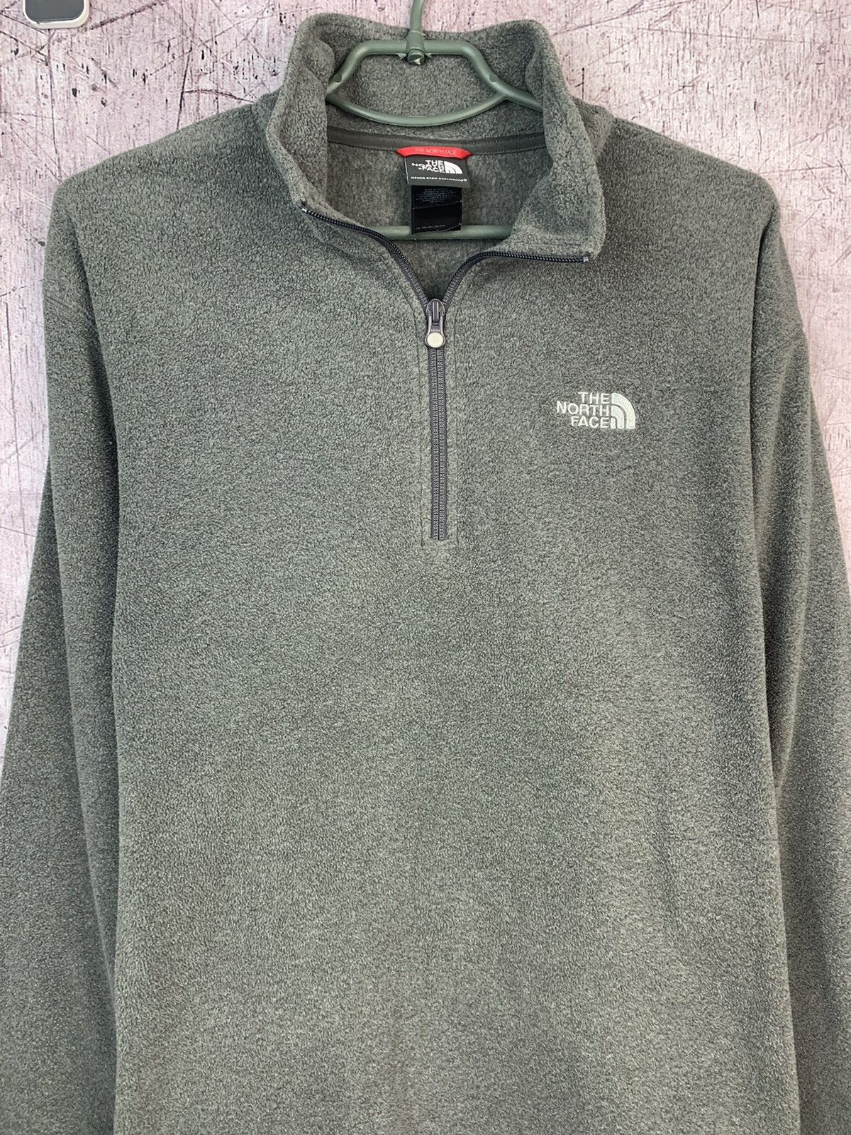 The North Face The North Face Vintage Mens 1\4 Zip Fleece Jacket Size US XL / EU 56 / 4 - 2 Thumbnail