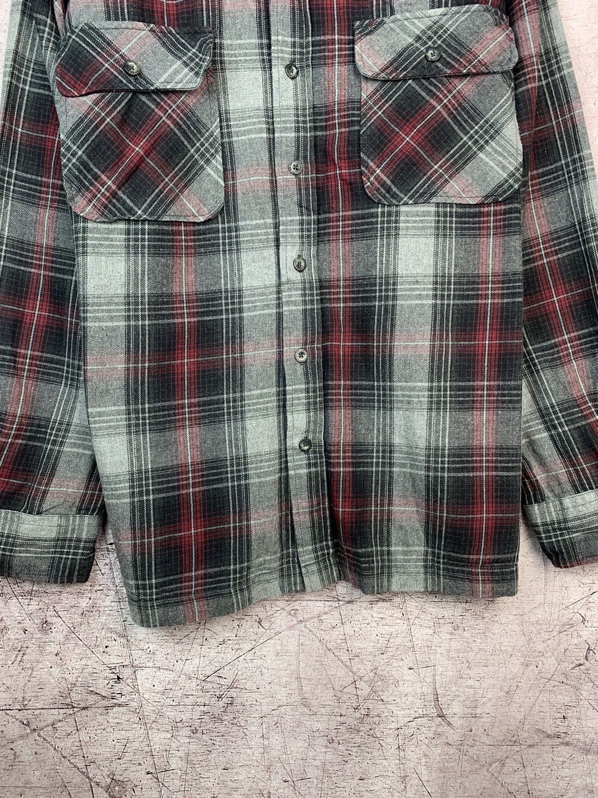 Flannel × Harley Davidson Vintage Harley Davidson Mens Flannel Plaid Shirt Size US L / EU 52-54 / 3 - 7 Thumbnail
