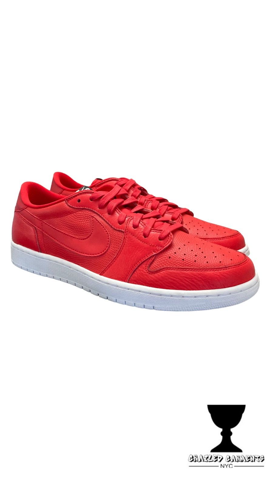 Jordan Brand “Marcus Jordan PE” Jordan 1 Low OG *SAMPLE* Size US 13 / EU 46 - 1 Thumbnail