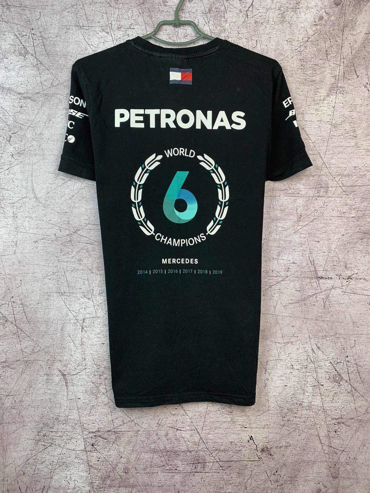 Formula 1 × Mercedes-Benz × Vintage Mercedes Benz AMG Petronas Vintage T-shirt Size US L / EU 52-54 / 3 - 2 Thumbnail