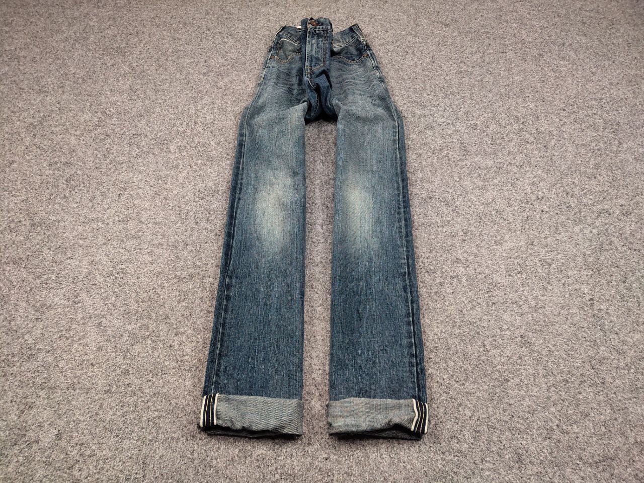 Japanese Brand Scarti-Lab Mediterranean Manufacturer Faded Selvedge Jeans Size US 33 - 2 Thumbnail