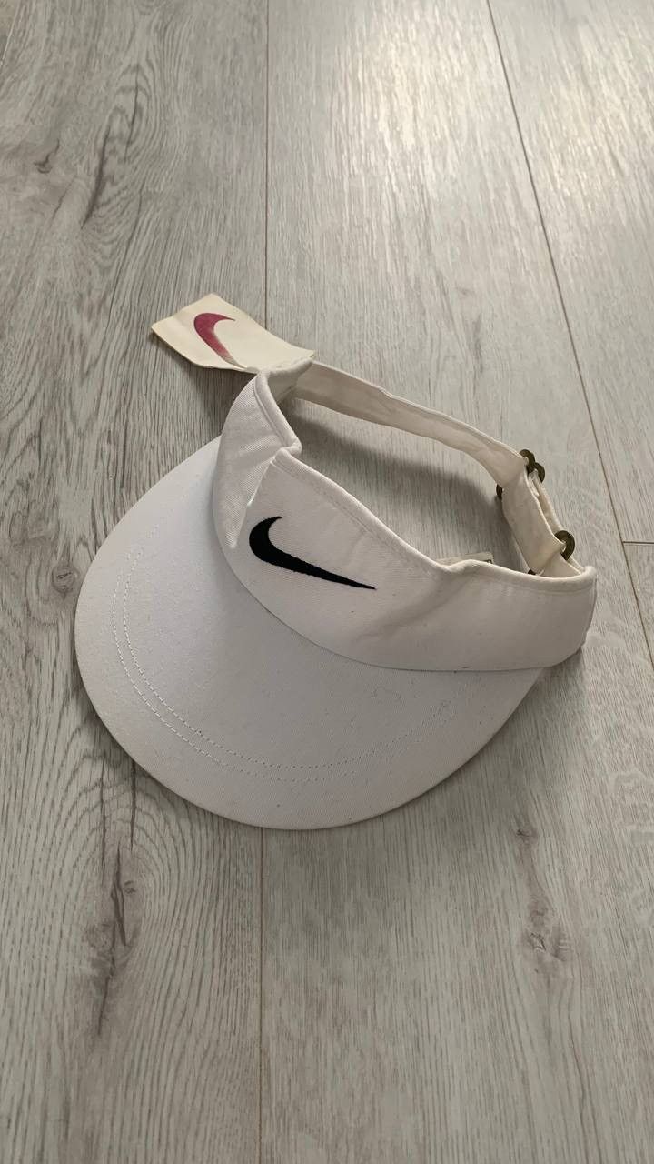 Vintage New with tags Nike 90s visor tennis cap hat Size ONE SIZE - 1 Thumbnail