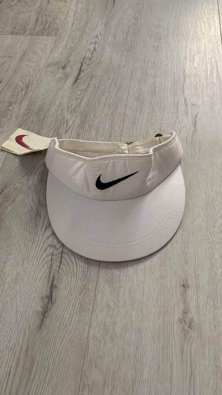 Vintage New with tags Nike 90s visor tennis cap hat Size ONE SIZE - 2 Thumbnail