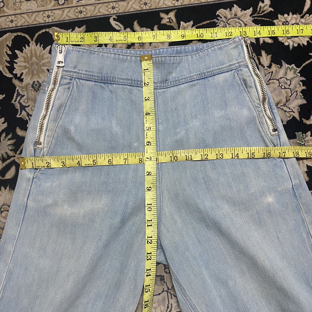 Chloe Chloe Denim Wide Leg Pants Washed Blue Size 26" / US 2 / IT 38 - 15 Thumbnail