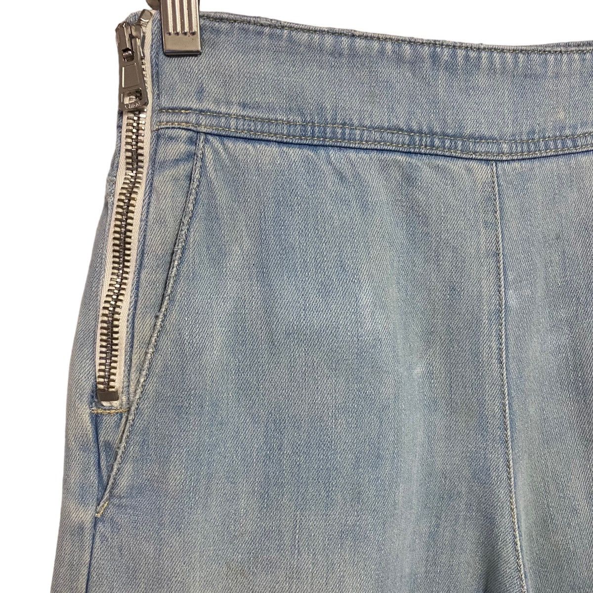 Chloe Chloe Denim Wide Leg Pants Washed Blue Size 26" / US 2 / IT 38 - 5 Thumbnail