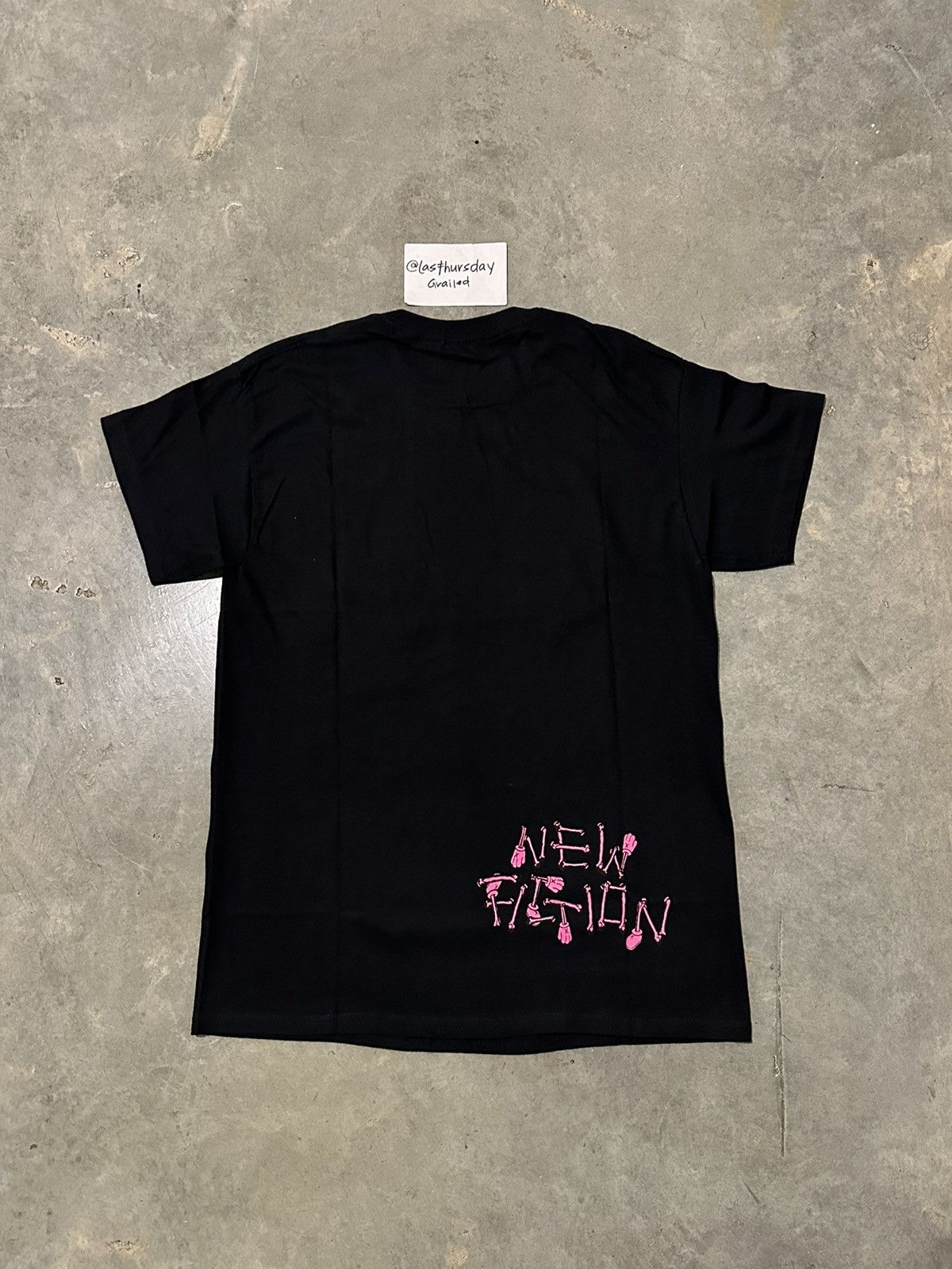 Kaws KAWS Skeleton New Fiction Tee Black Medium Size US M / EU 48-50 / 2 - 2 Thumbnail