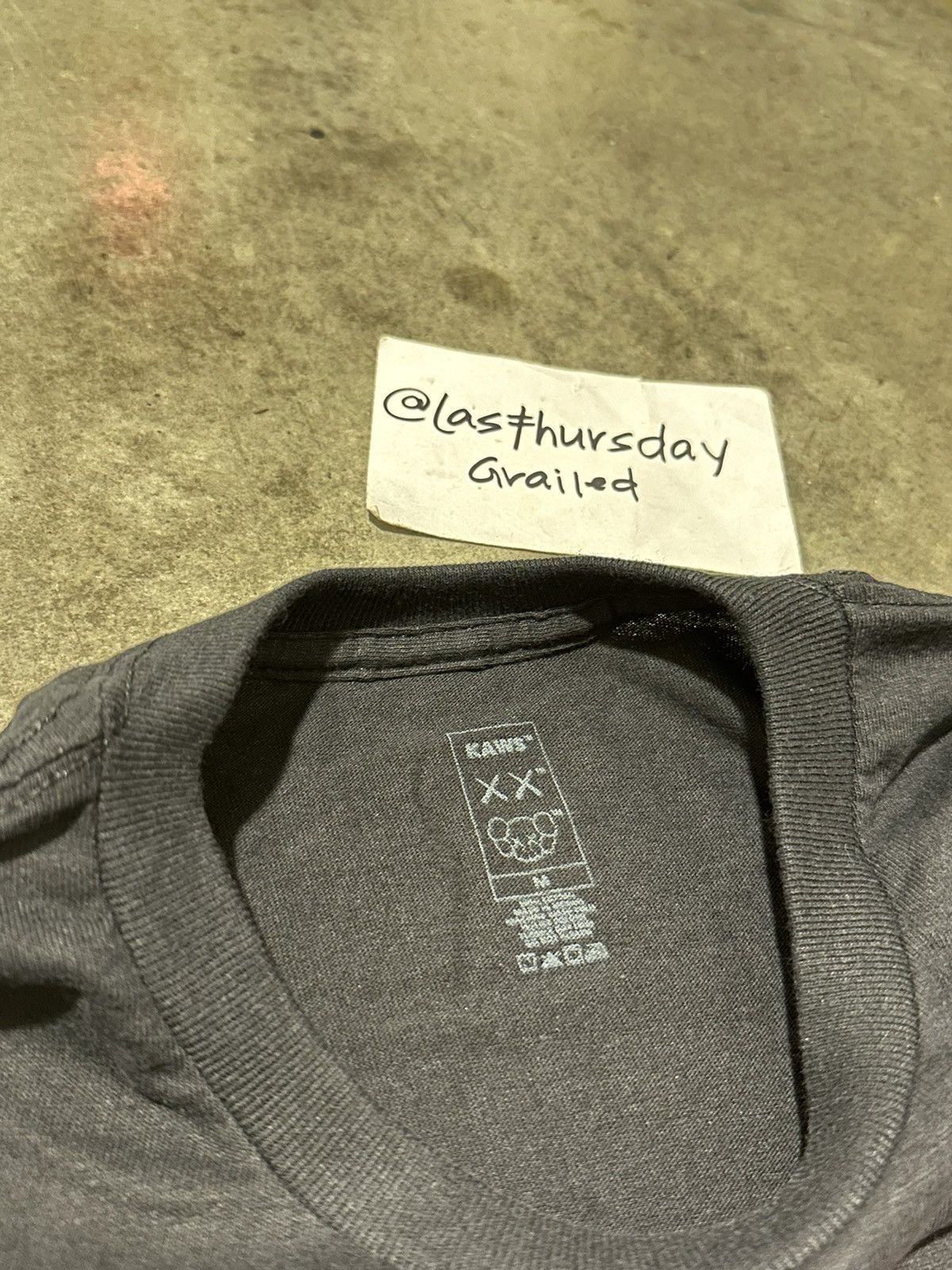 Kaws KAWS Skeleton New Fiction Tee Black Medium Size US M / EU 48-50 / 2 - 4 Thumbnail