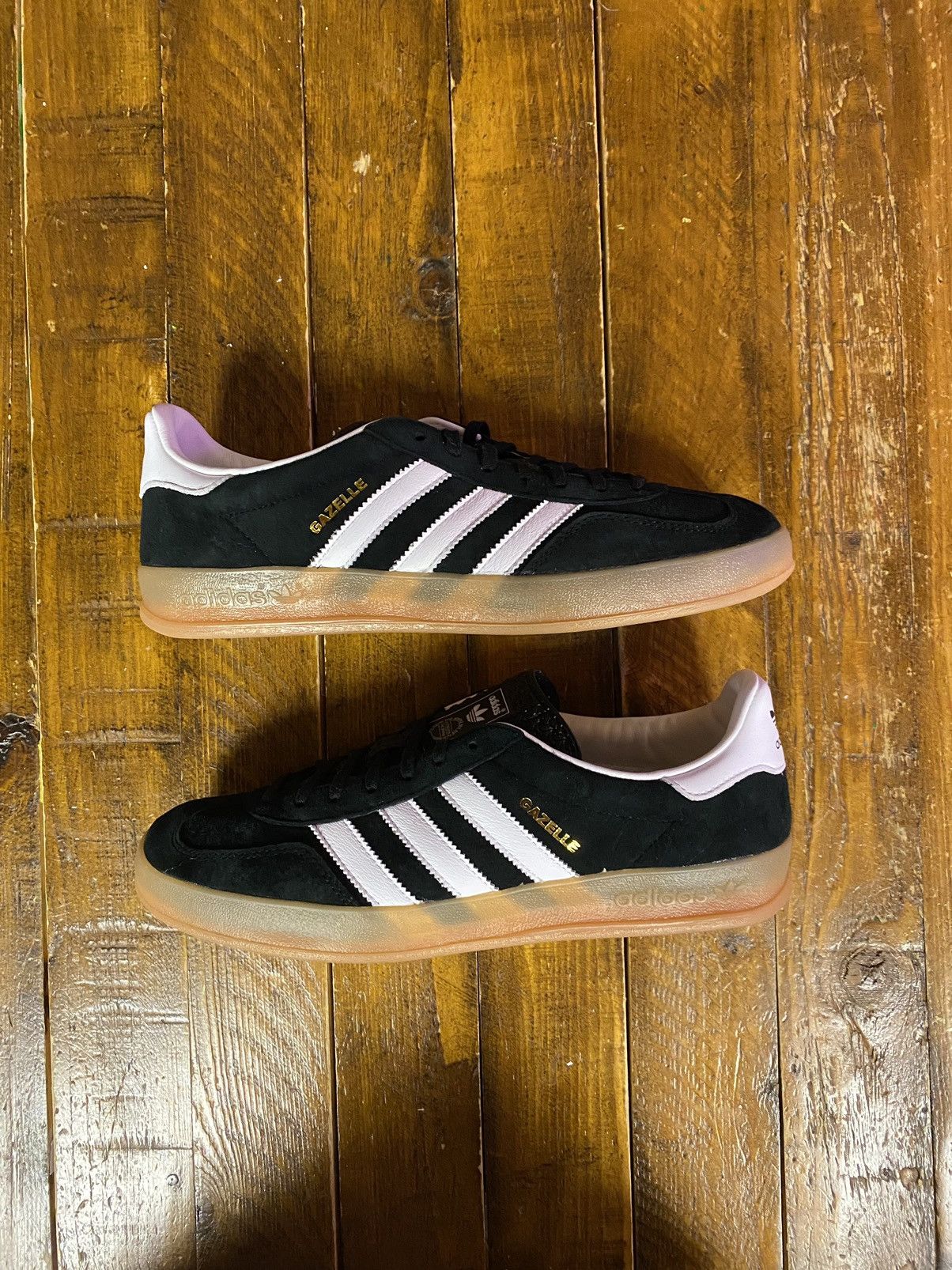 Adidas Gazelle Indoor “Black” Size US 9 / EU 42 - 2 Thumbnail