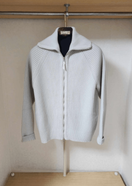Tom Ford o1sm1stk0824 Cardigan in Ivory Size US L / EU 52-54 / 3 - 1 Thumbnail