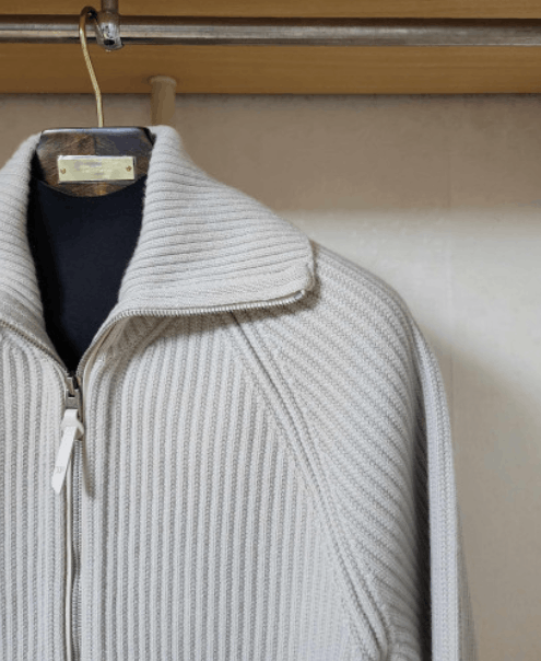 Tom Ford o1sm1stk0824 Cardigan in Ivory Size US L / EU 52-54 / 3 - 2 Thumbnail