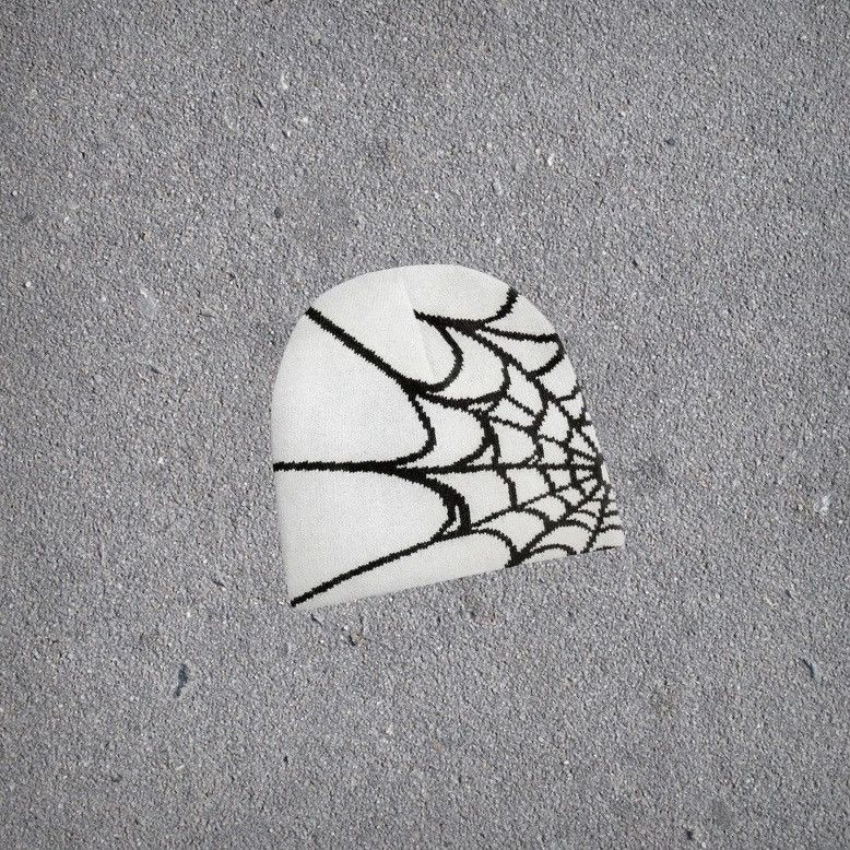 Japanese Brand 🕷️🕸️y2k Spider Web Beanie Hat 🕸 Size ONE SIZE - 1 Preview