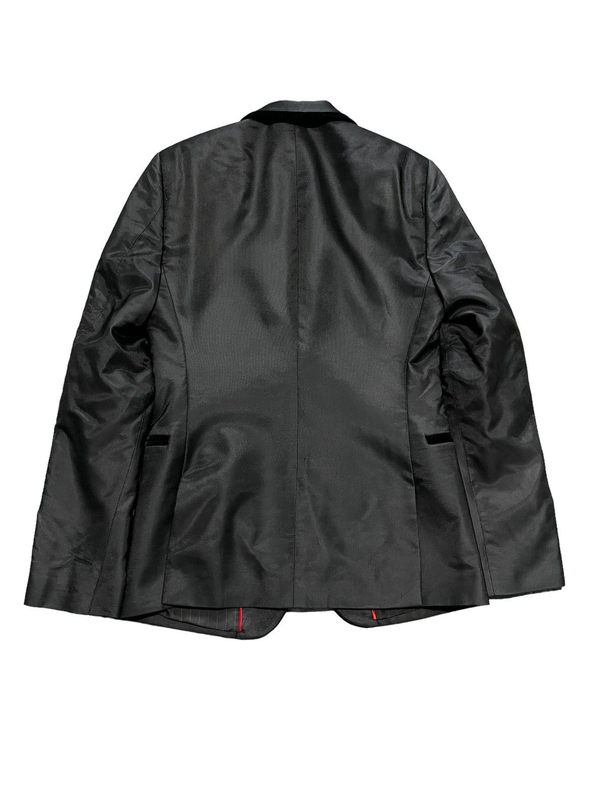 Dirk Bikkembergs Archive Dirk Bikkembergs FW10 Satin Coat Blazer Size US S / EU 44-46 / 1 - 3 Thumbnail
