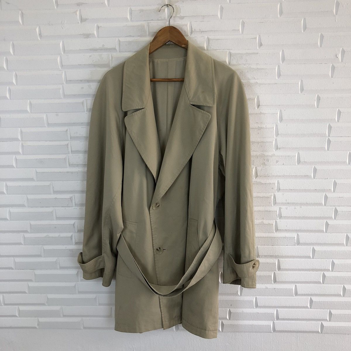 Kenzo × Vintage KENZO TRENCH COAT MADE IN JAPAN Size US M / EU 48-50 / 2 - 2 Thumbnail