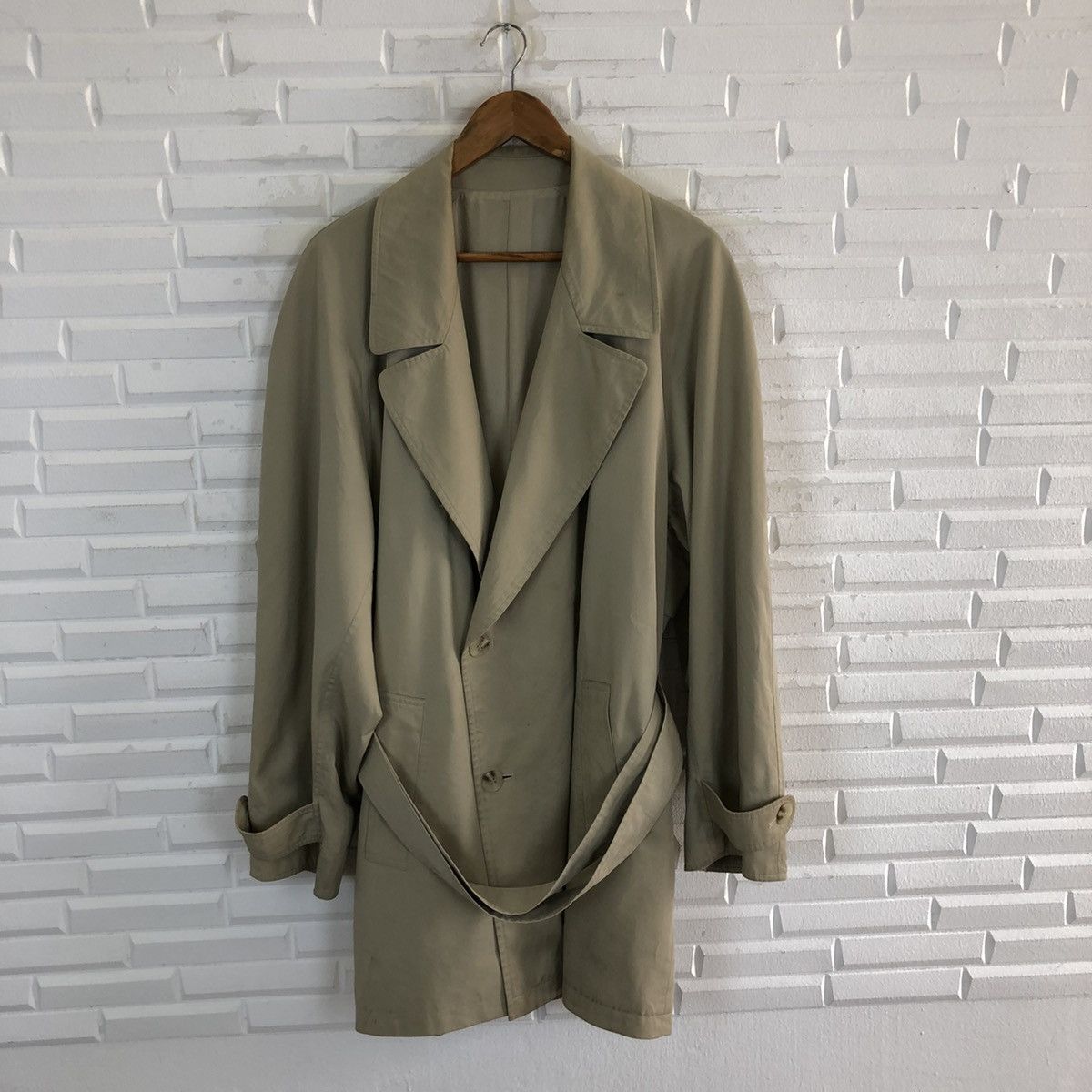 Kenzo × Vintage KENZO TRENCH COAT MADE IN JAPAN Size US M / EU 48-50 / 2 - 4 Thumbnail
