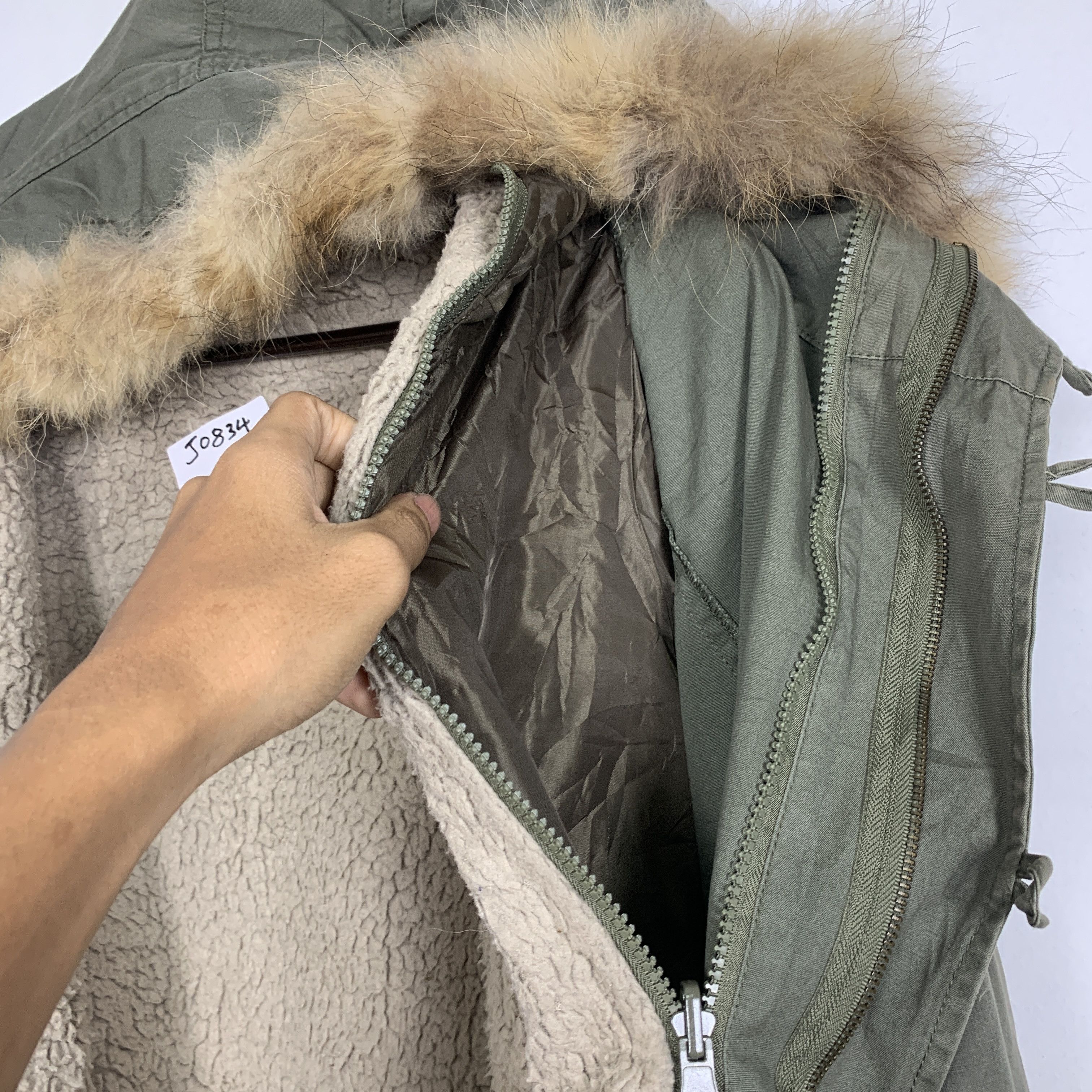 Japanese Brand Vintage CONTINUER DE NICE CLAUP Sherpa Lining Parkas J0834 Size US L / EU 52-54 / 3 - 10 Thumbnail