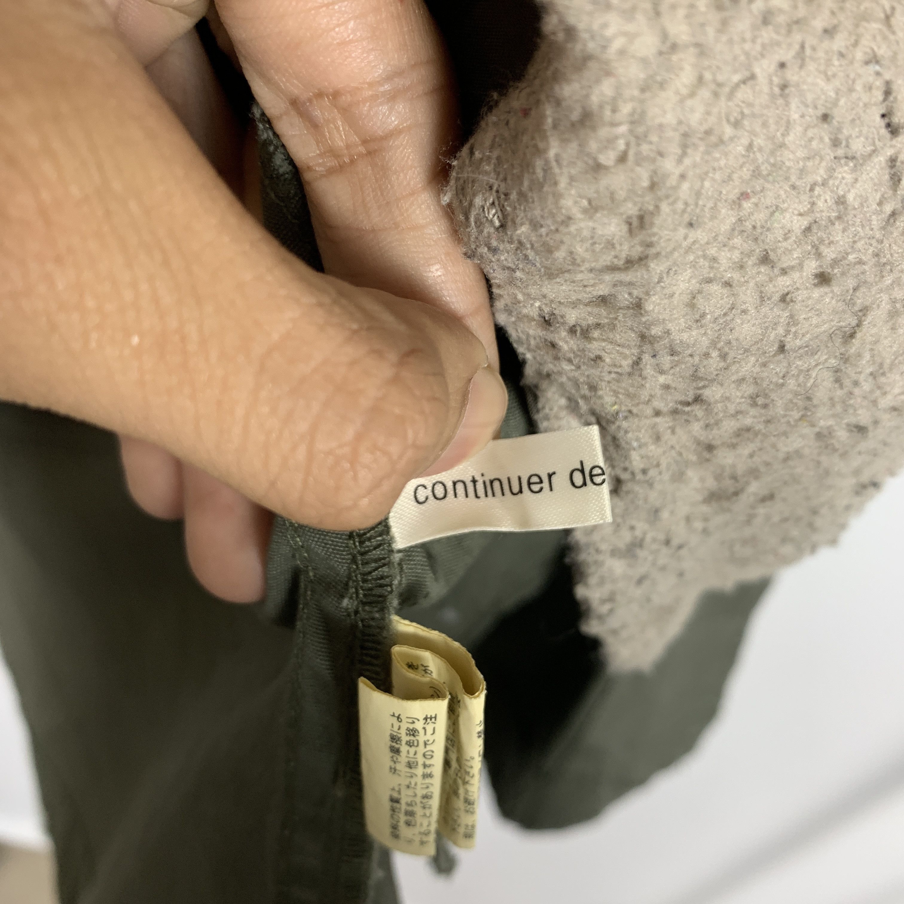 Japanese Brand Vintage CONTINUER DE NICE CLAUP Sherpa Lining Parkas J0834 Size US L / EU 52-54 / 3 - 15 Thumbnail