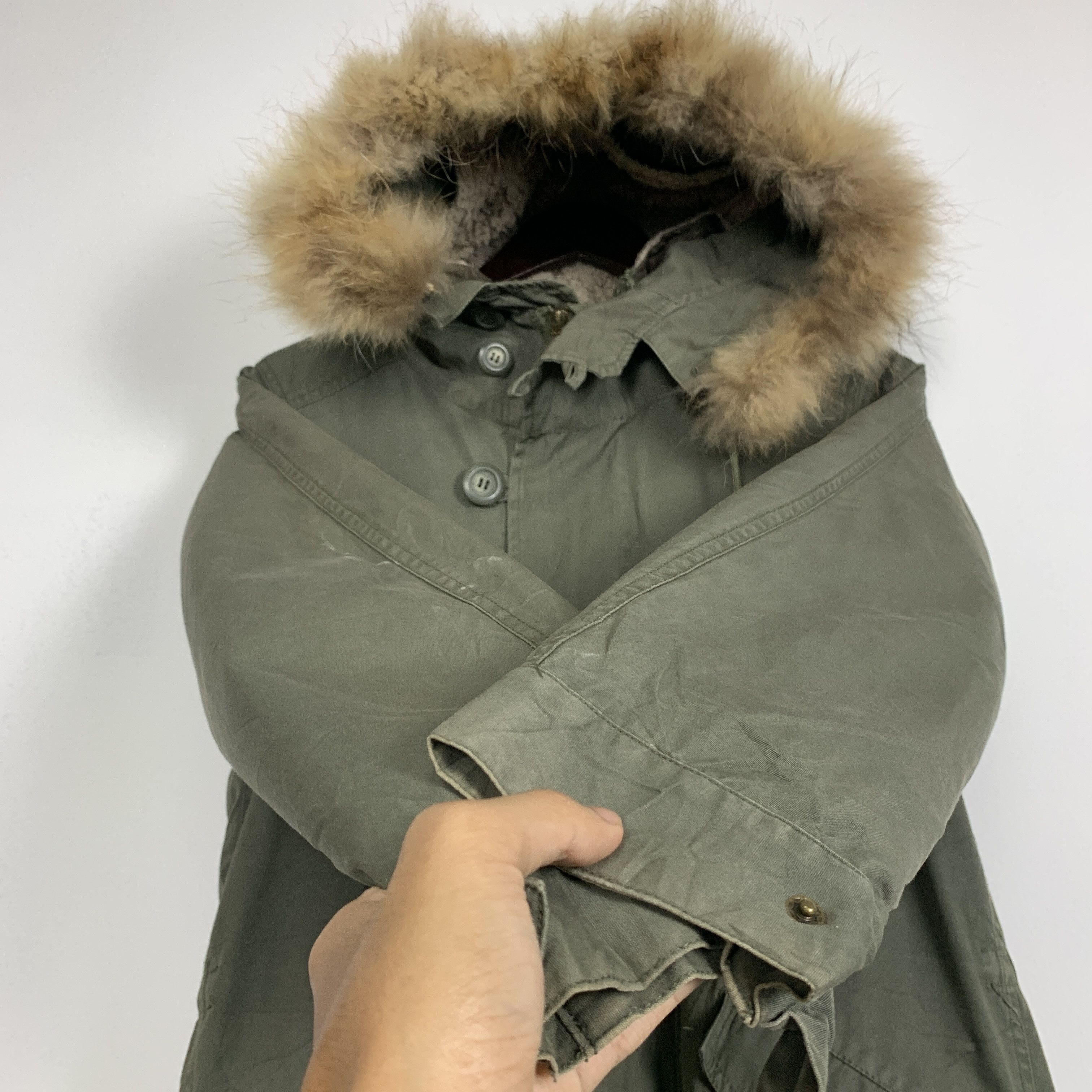Japanese Brand Vintage CONTINUER DE NICE CLAUP Sherpa Lining Parkas J0834 Size US L / EU 52-54 / 3 - 6 Thumbnail