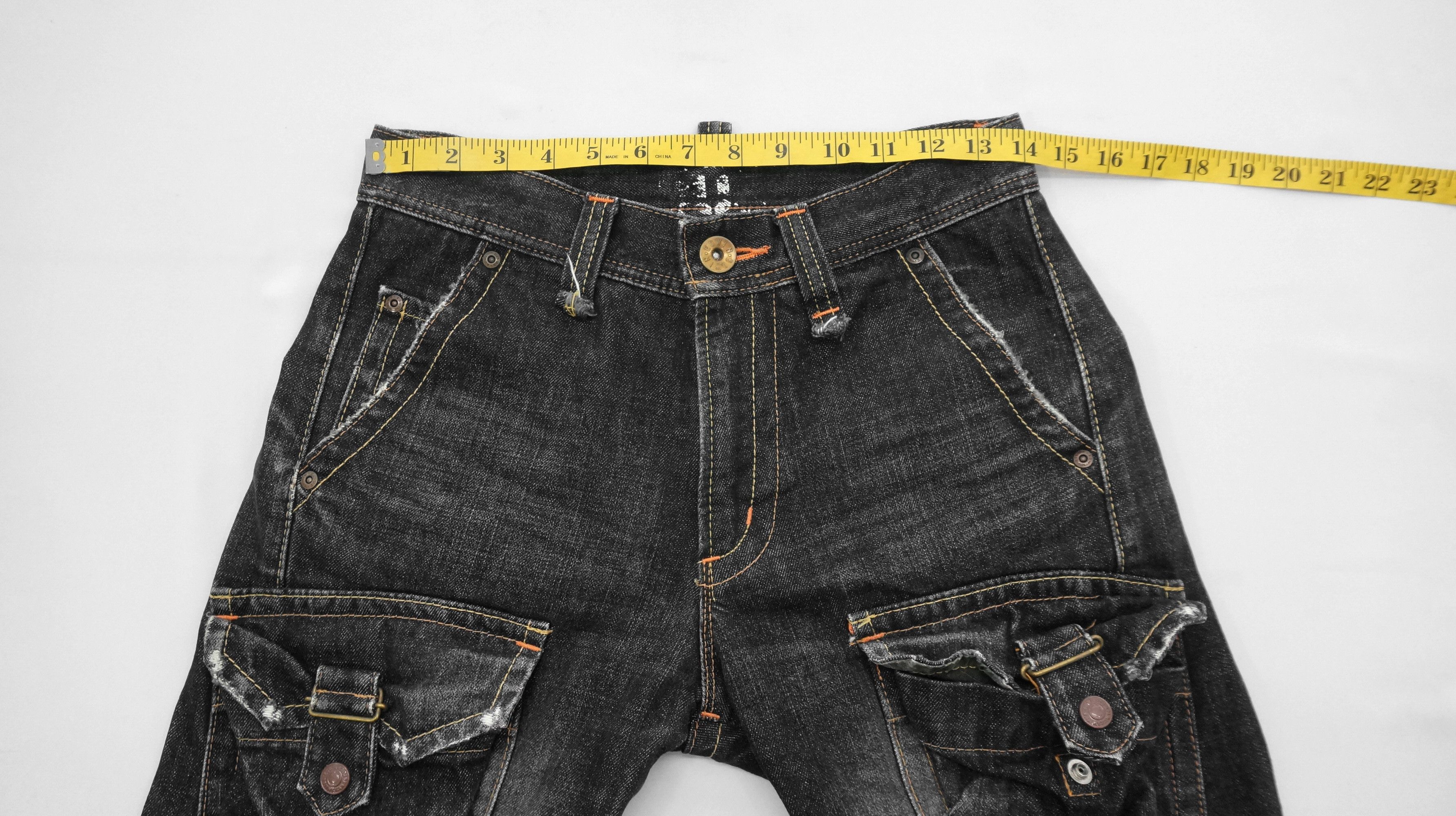 Edwin 🔥RARE🔥 EDWIN 503 Black Flared Cargo Jeans Size US 28 / EU 44 - 13 Thumbnail