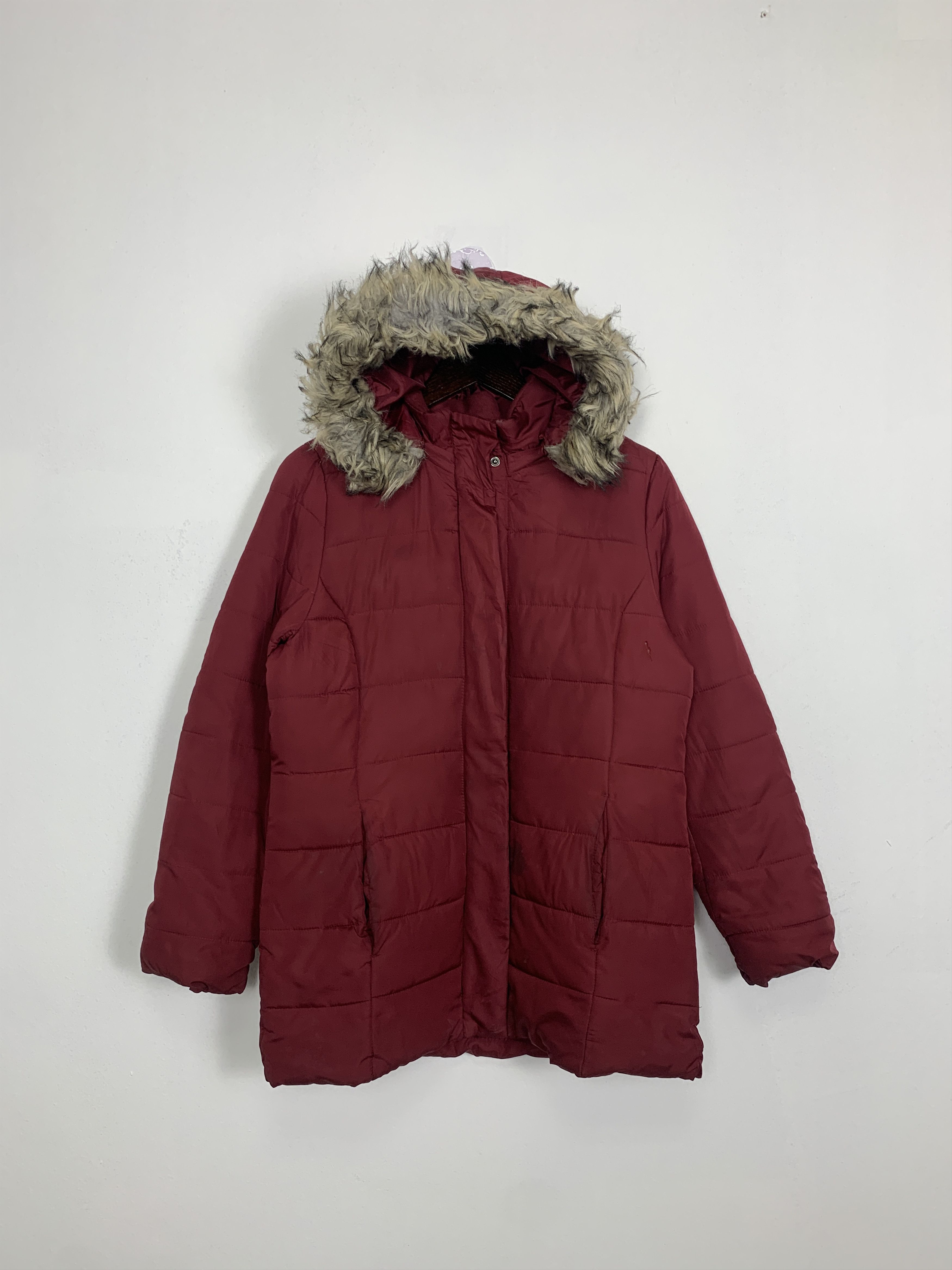 Japanese Brand Midas Detachable Fur and Hood Double Zip Puffer