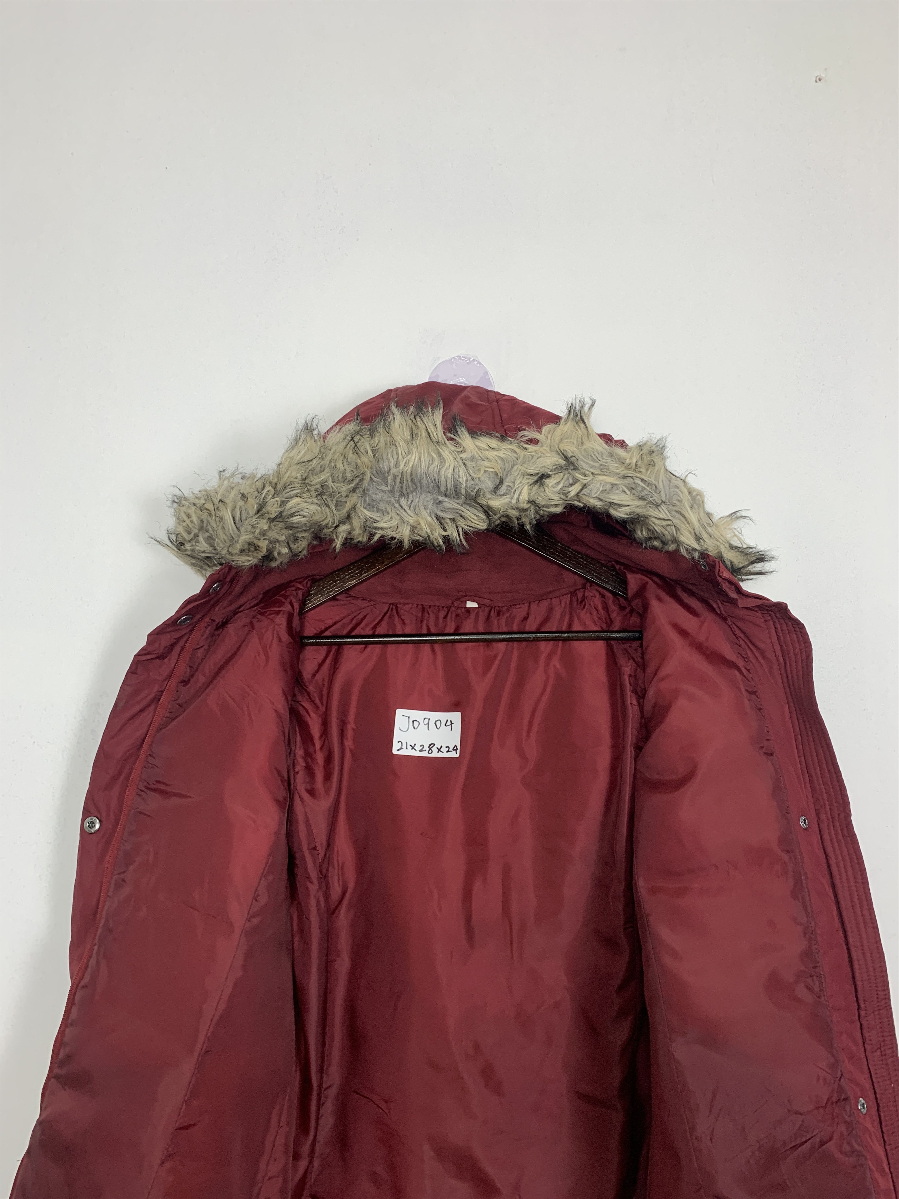 Japanese Brand Vintage JAPANESE BRAND Puffer Fur Hoodie Zip Up Jacket J0904 Size US S / EU 44-46 / 1 - 6 Thumbnail