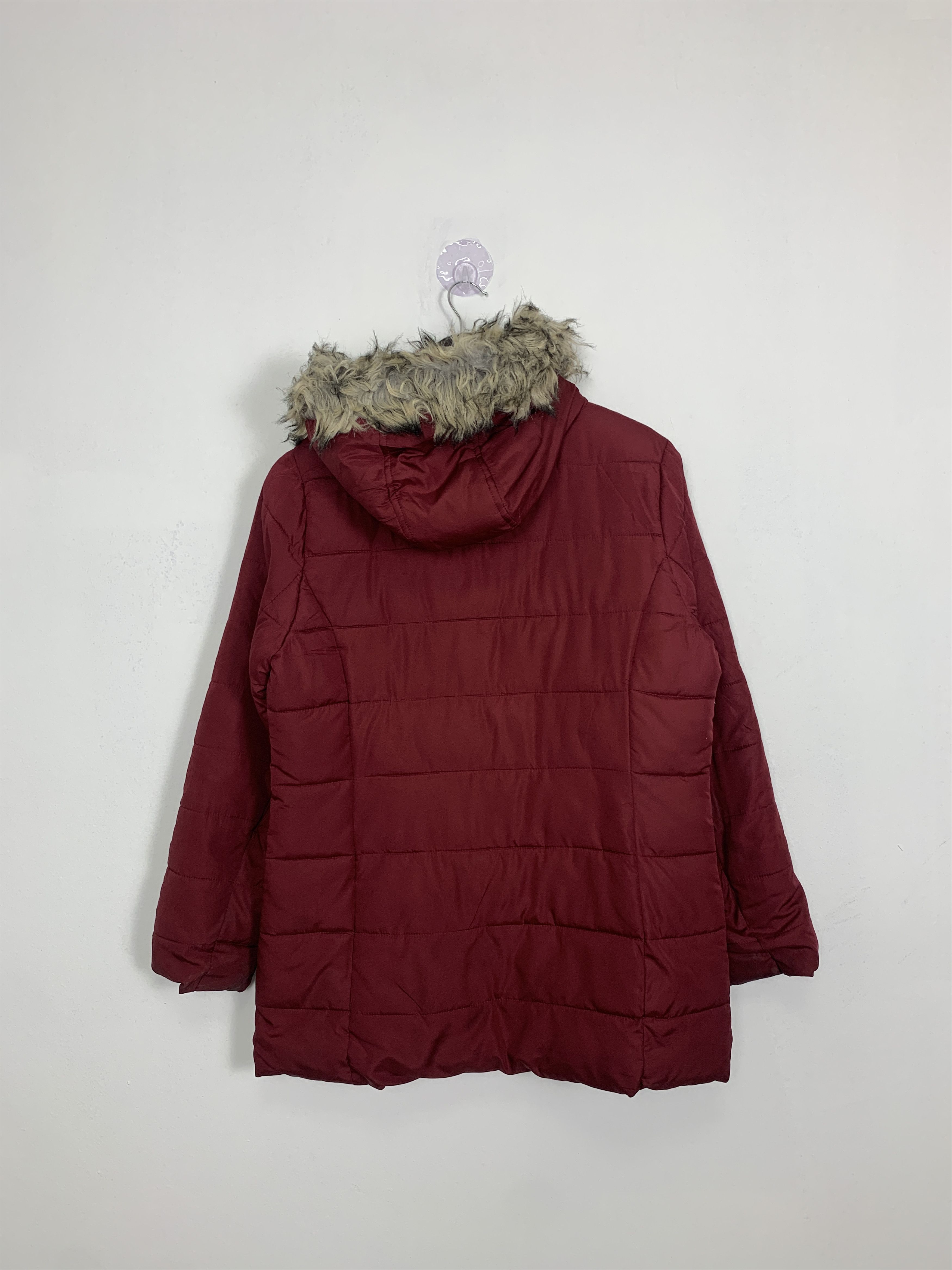 Japanese Brand Vintage JAPANESE BRAND Puffer Fur Hoodie Zip Up Jacket J0904 Size US S / EU 44-46 / 1 - 10 Thumbnail