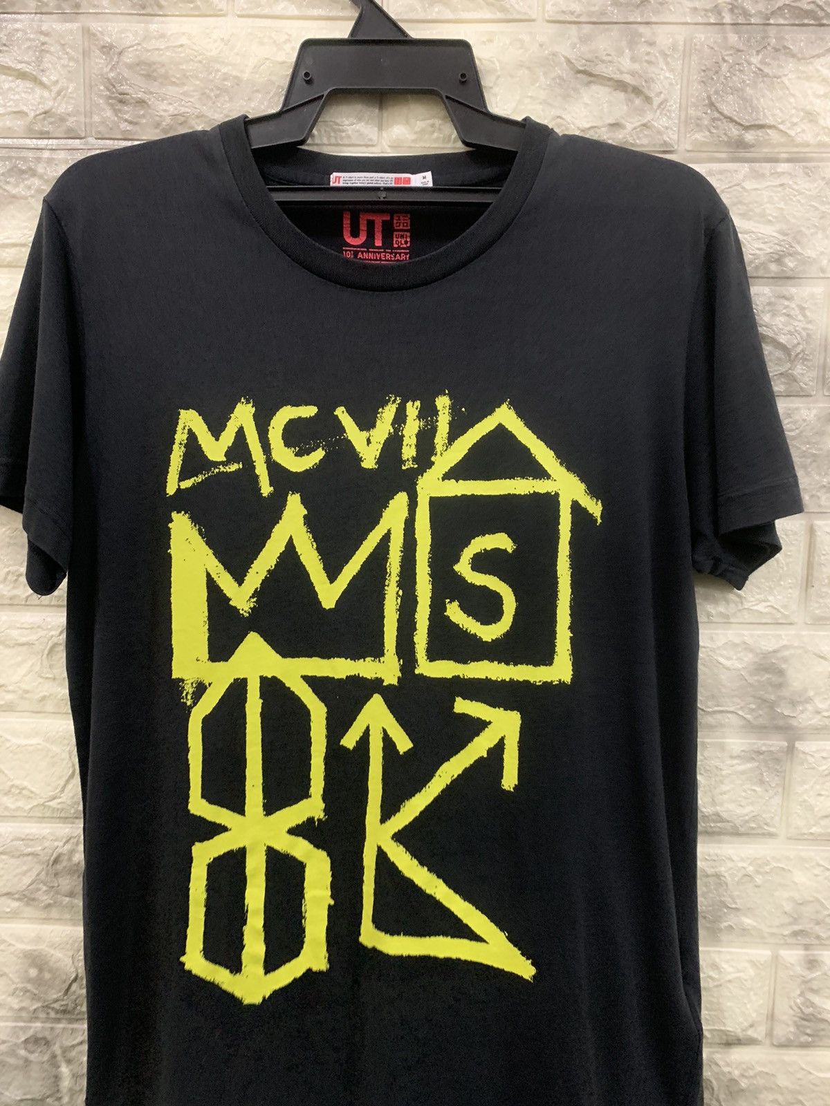 Jean-Michel Basquiat Jean Michel Basquiat Black Tee Size US M / EU 48-50 / 2 - 2 Thumbnail