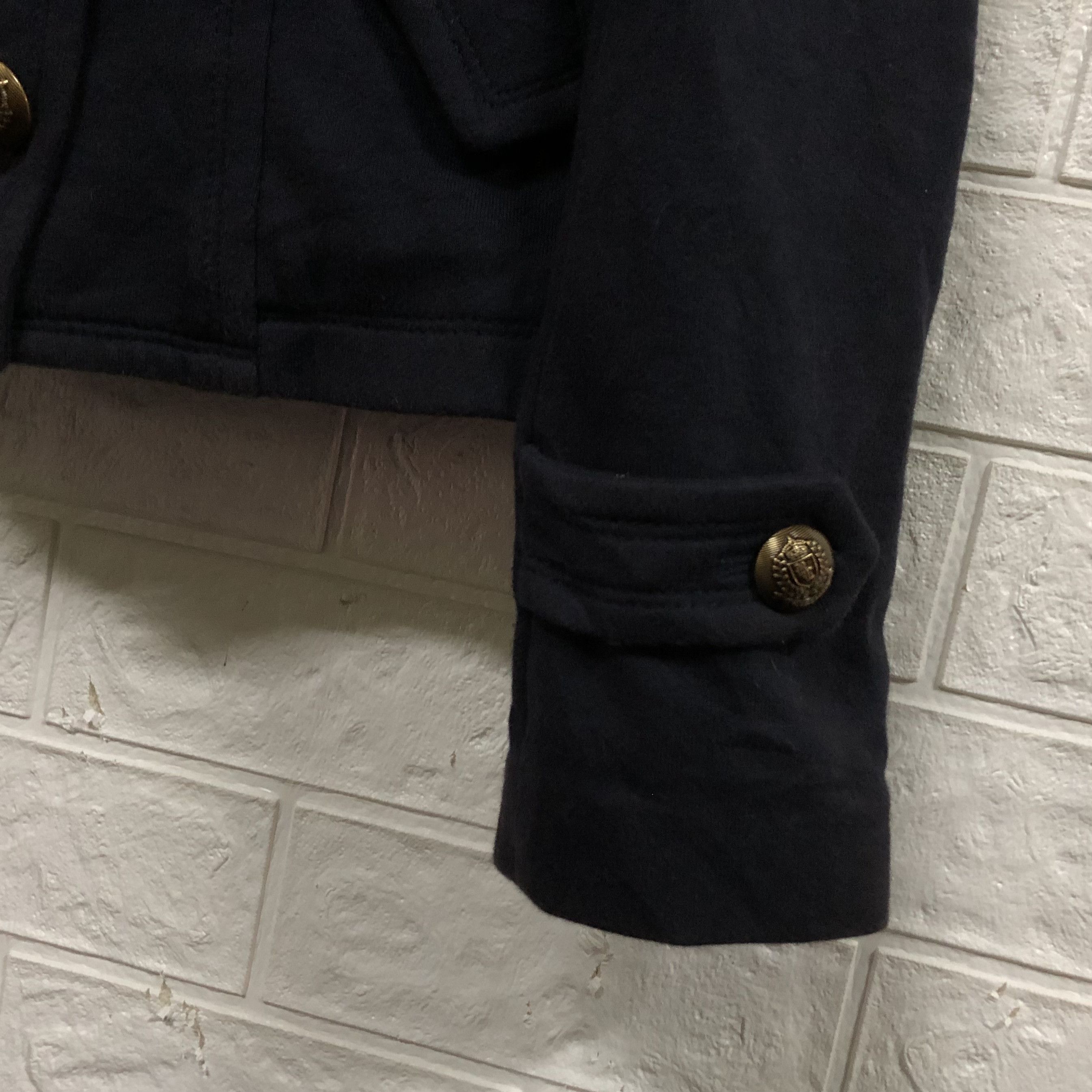 Burberry Last Call📣Burberry Blue Label Double Breasted Jersey Blazer Size M / US 6-8 / IT 42-44 - 6 Thumbnail