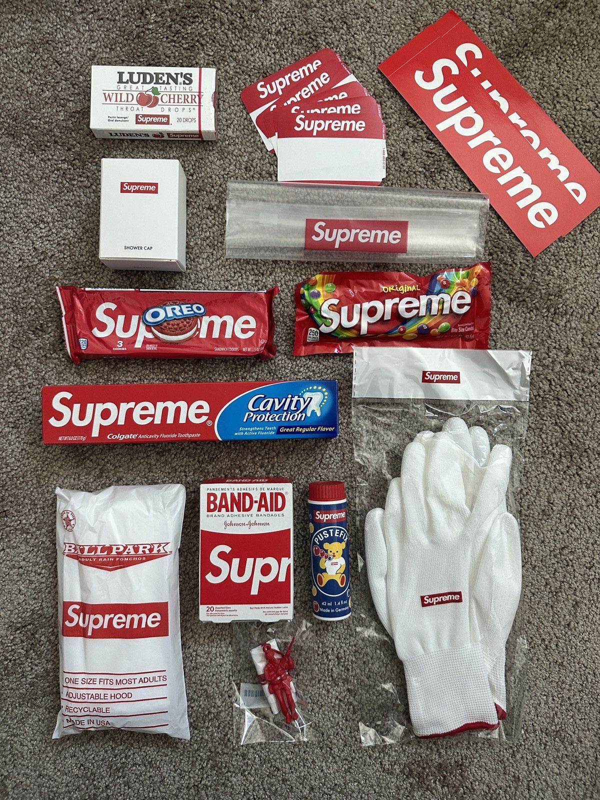 Supreme Huge Supreme Accessories Bundle | Grailed