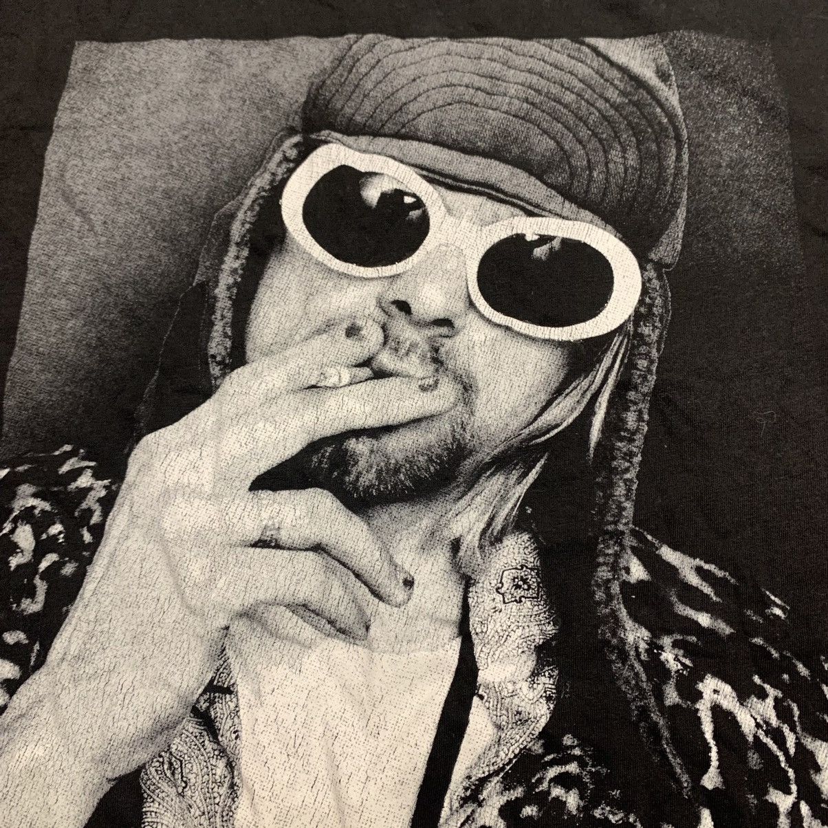 Vintage vintage Kurt Cobain Face Nirvana Band Ter Promo Cigarette Size US M / EU 48-50 / 2 - 5 Thumbnail