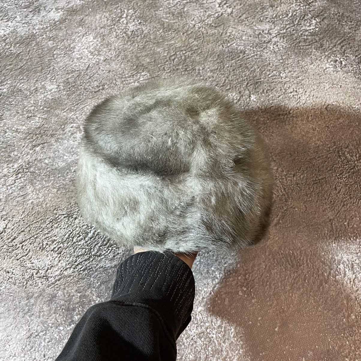 Vintage Vintage 90s Fuzzy Mohair Beanie Grunge Alt Emo Streetwear OS Size ONE SIZE - 3 Thumbnail