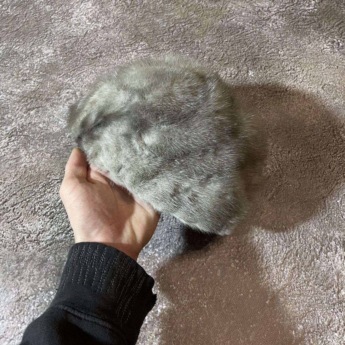 Vintage Vintage 90s Fuzzy Mohair Beanie Grunge Alt Emo Streetwear OS Size ONE SIZE - 1 Thumbnail
