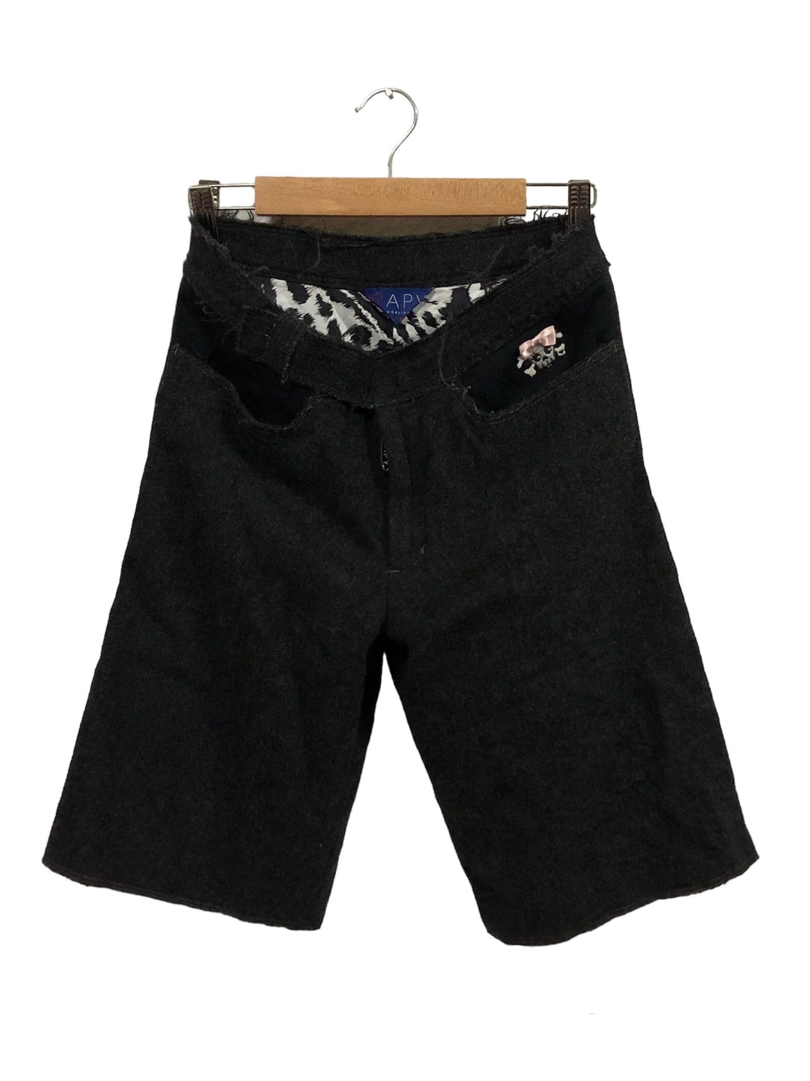 Bape Final Drop📣 BAPY BY *A BATHING APE Wool Shorts Size 29" - 1 Thumbnail