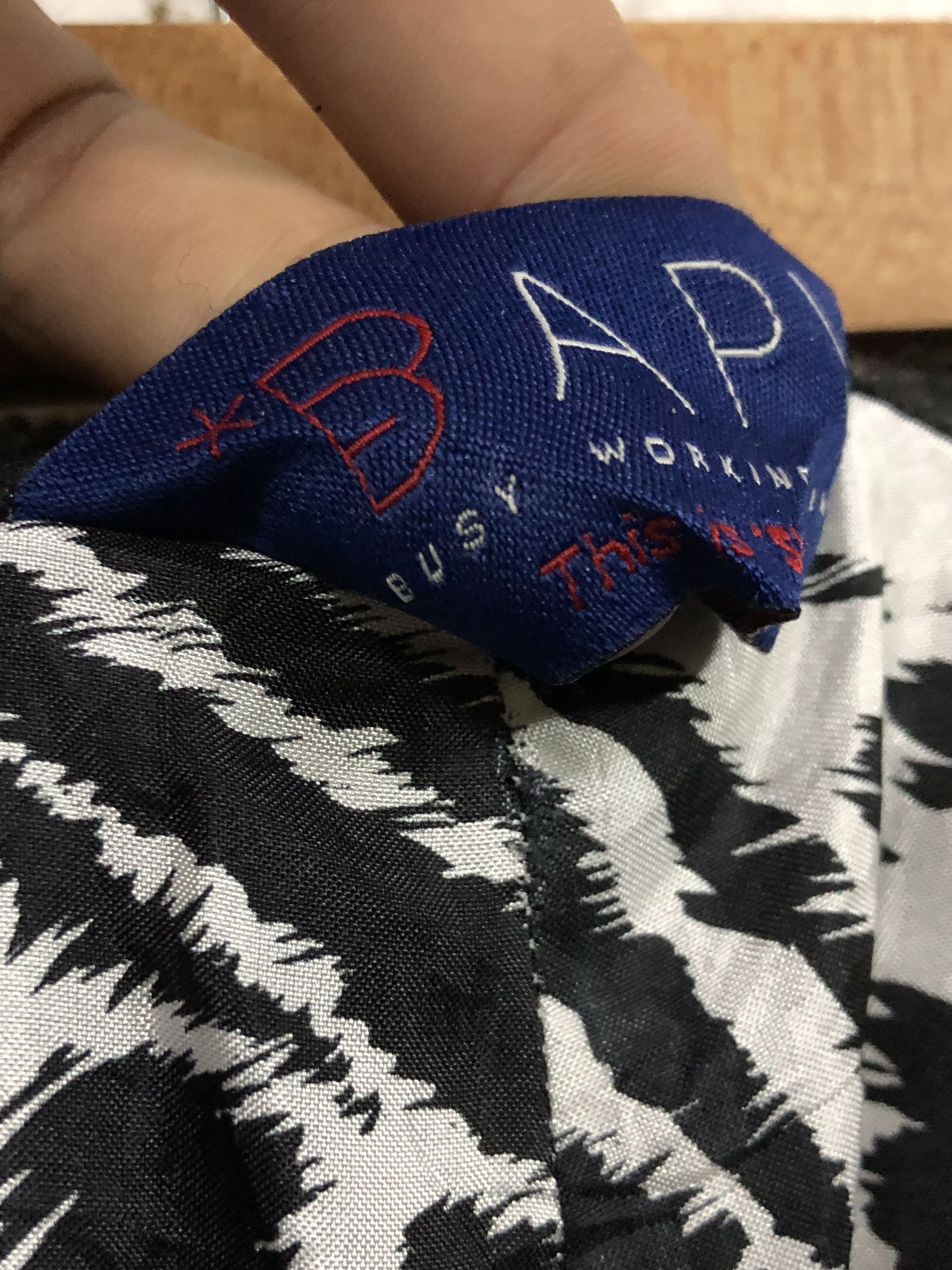 Bape Final Drop📣 BAPY BY *A BATHING APE Wool Shorts Size 29" - 7 Thumbnail