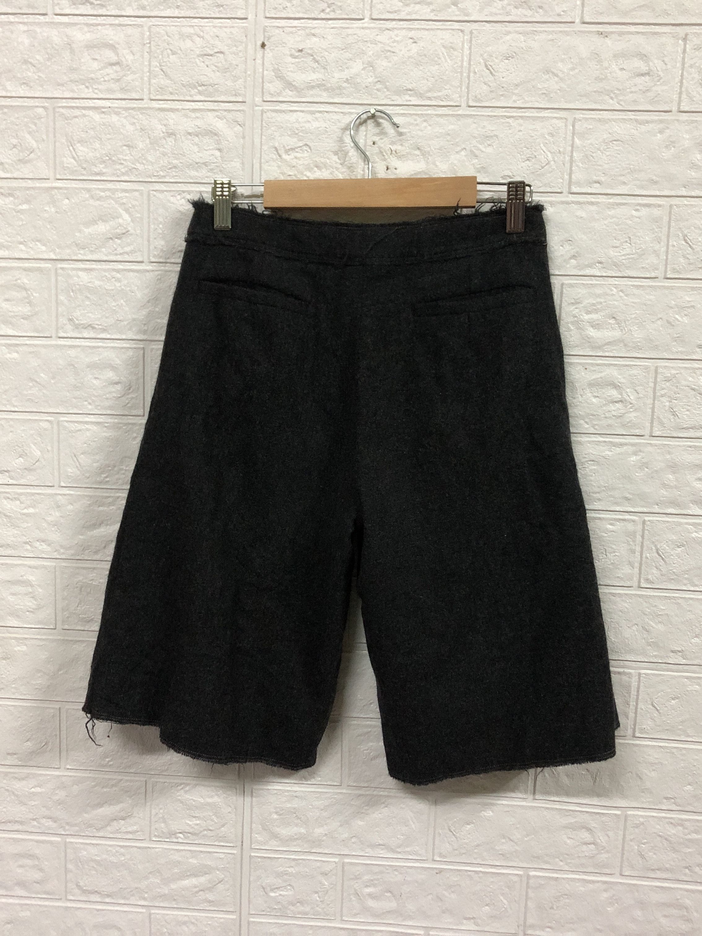 Bape Final Drop📣 BAPY BY *A BATHING APE Wool Shorts Size 29" - 3 Thumbnail